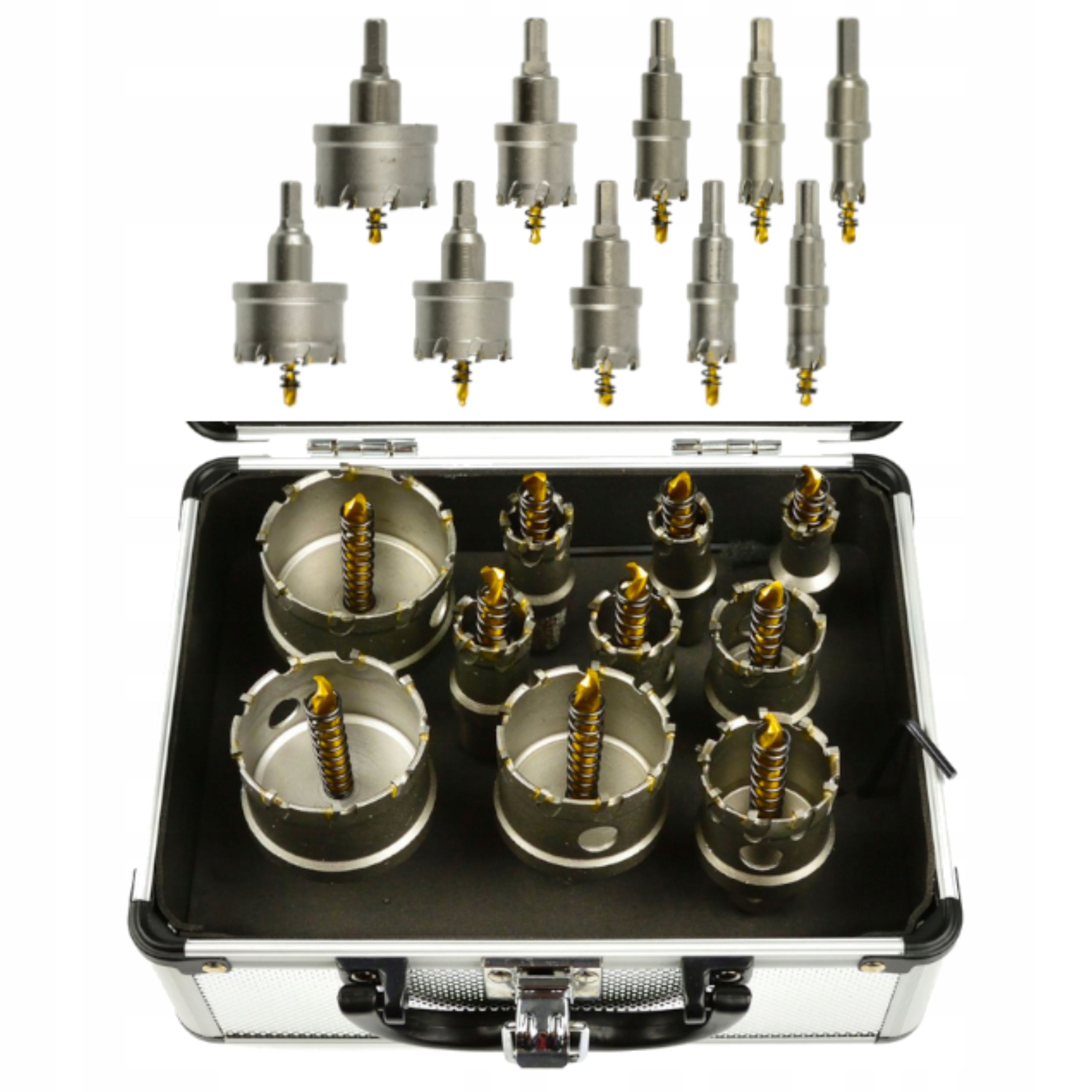 Děrovačky Widia Vrtáky Widia do kovu Vrták 16–53 mm Sada 10 Kusů