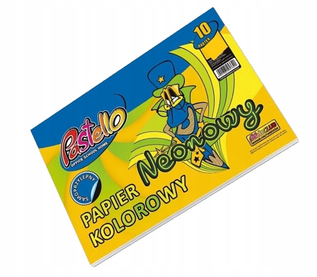 Papier kolorowy A5 samoprzylepny mix 10k Pastello