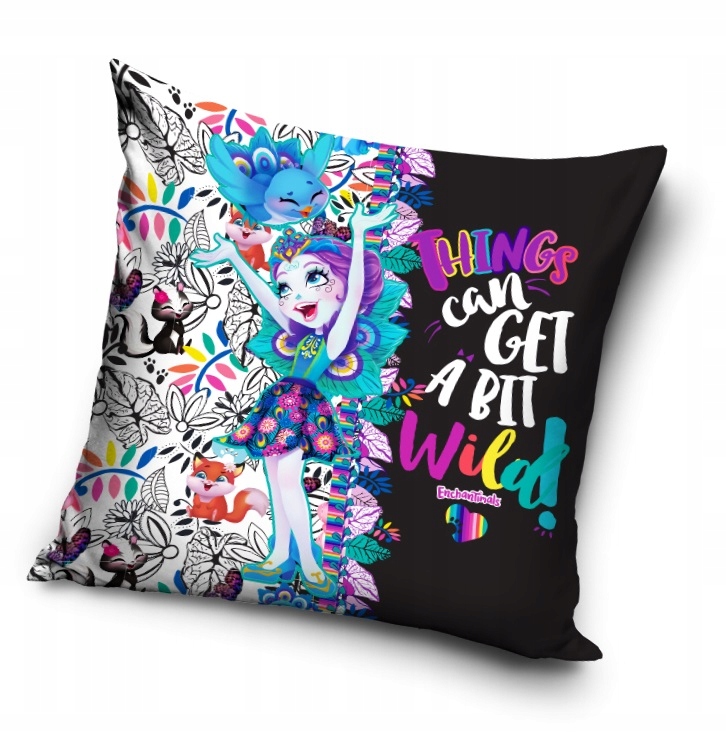 poszewka dziecięca 40x40 LALKI ENCHANTIMALS