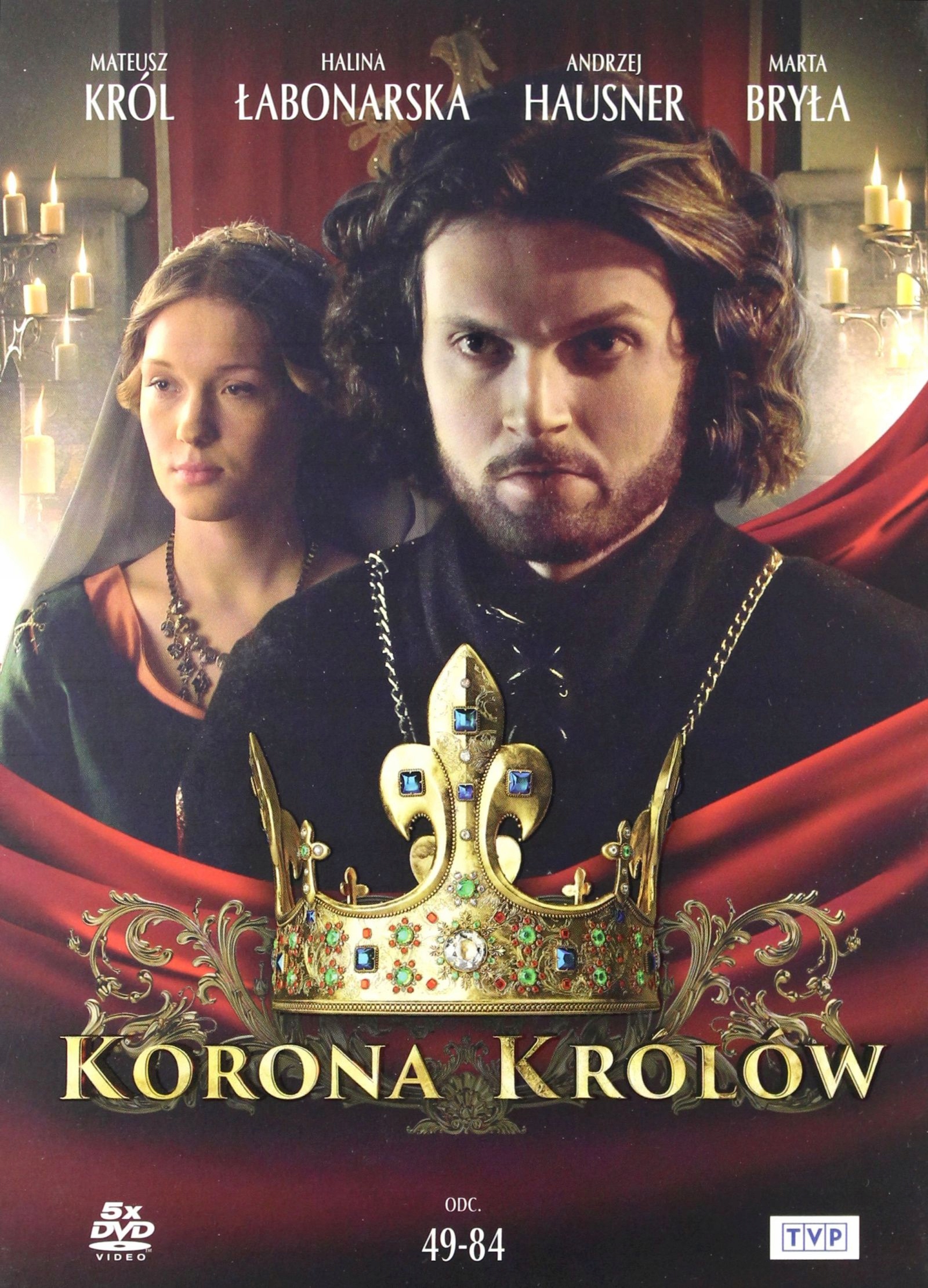 

Korona Królów Sezon 1 Odc. 49-84 (4DVD)