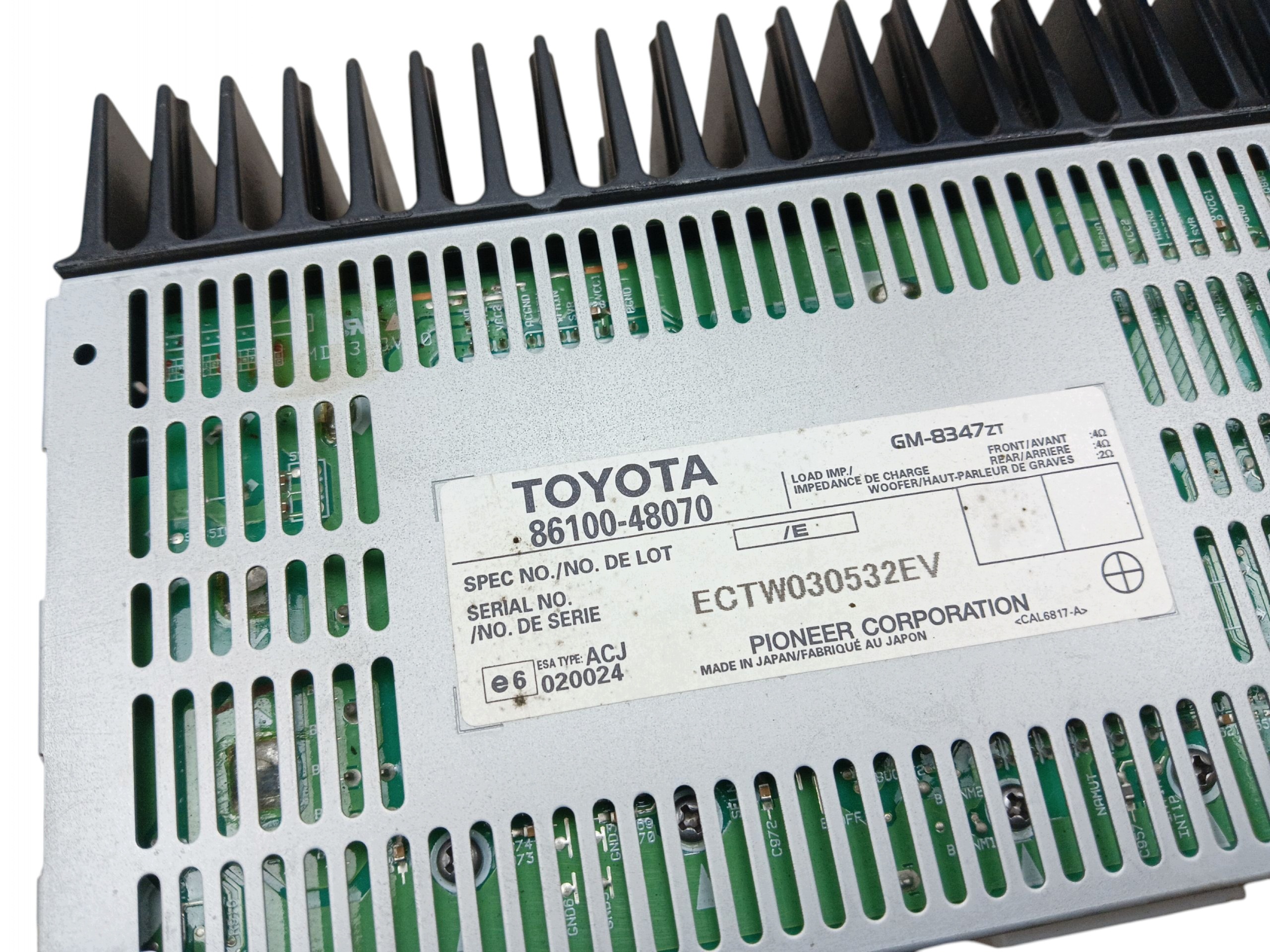 zesilovač rádia LEXUS RX II 400H (2004-2009) 86100-48070