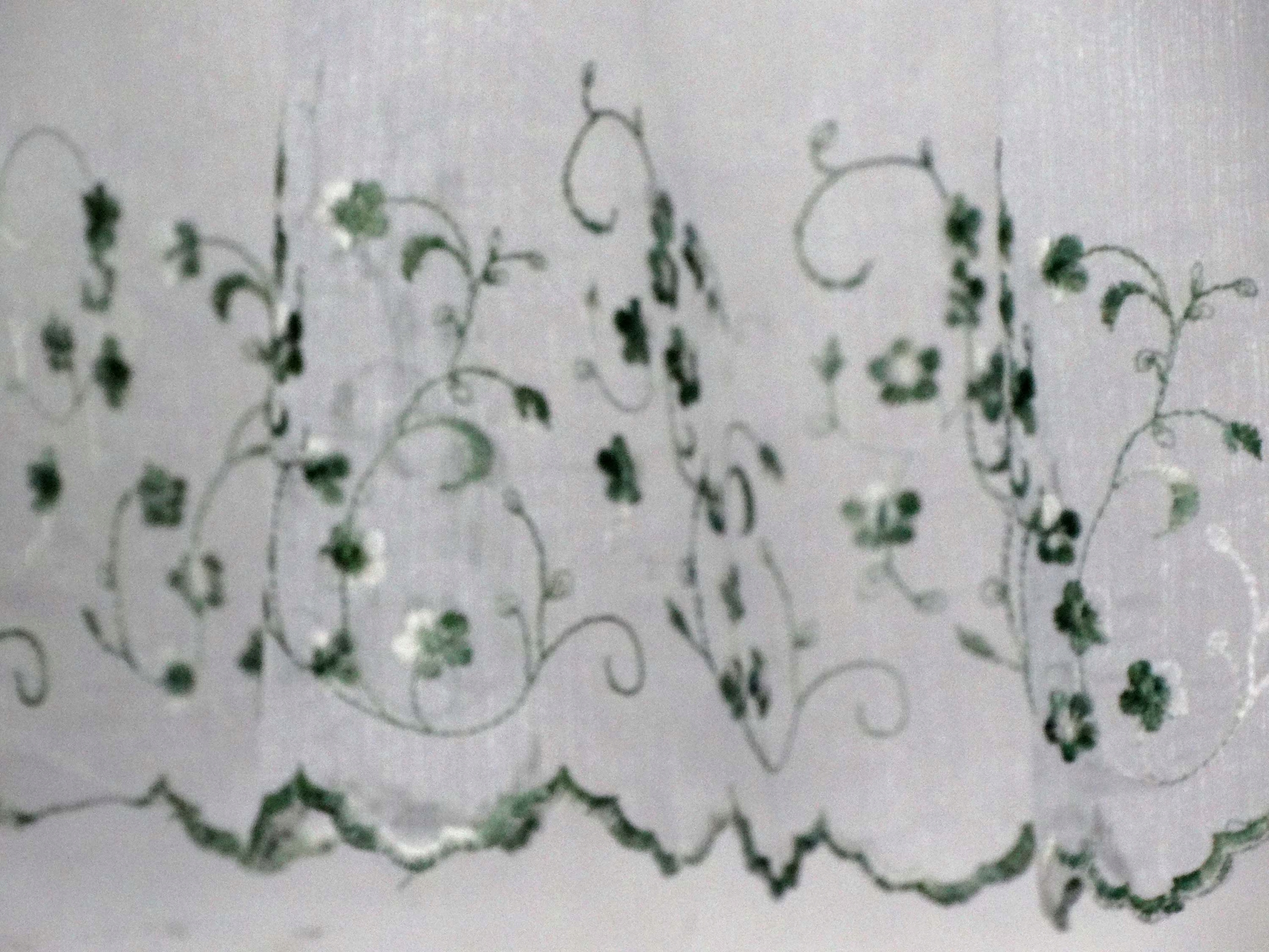 

Mg Zazdrostka Bystra biała haft Zielony 80cm