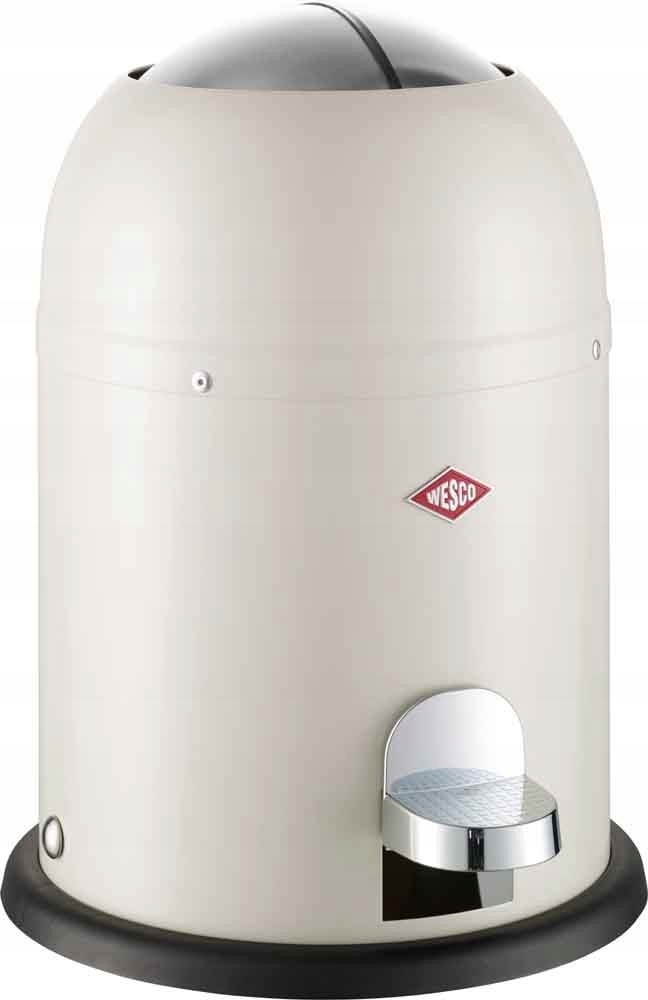 Levně Wesco Odpadkový koš 6 l pískový matt Mini Master ocelový německý