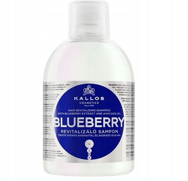 

Kallos szampon do włosów z jagód 1000ml