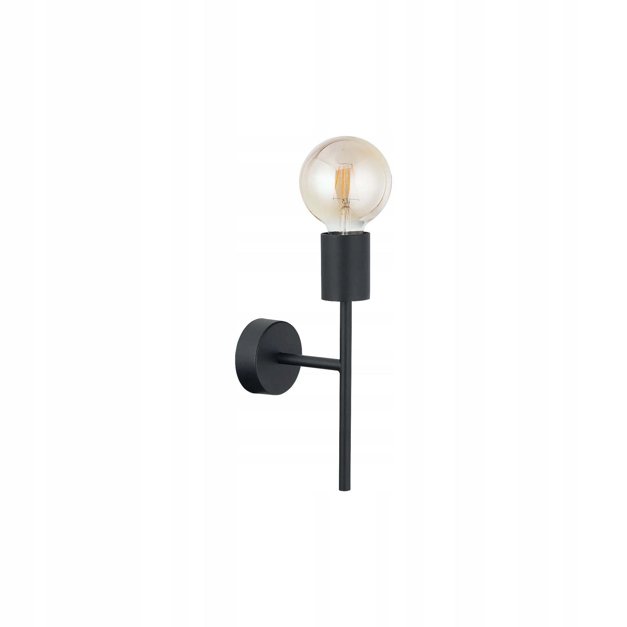 Moderná nástenná Led lampa Nowodvorski Radius čierna oceľ