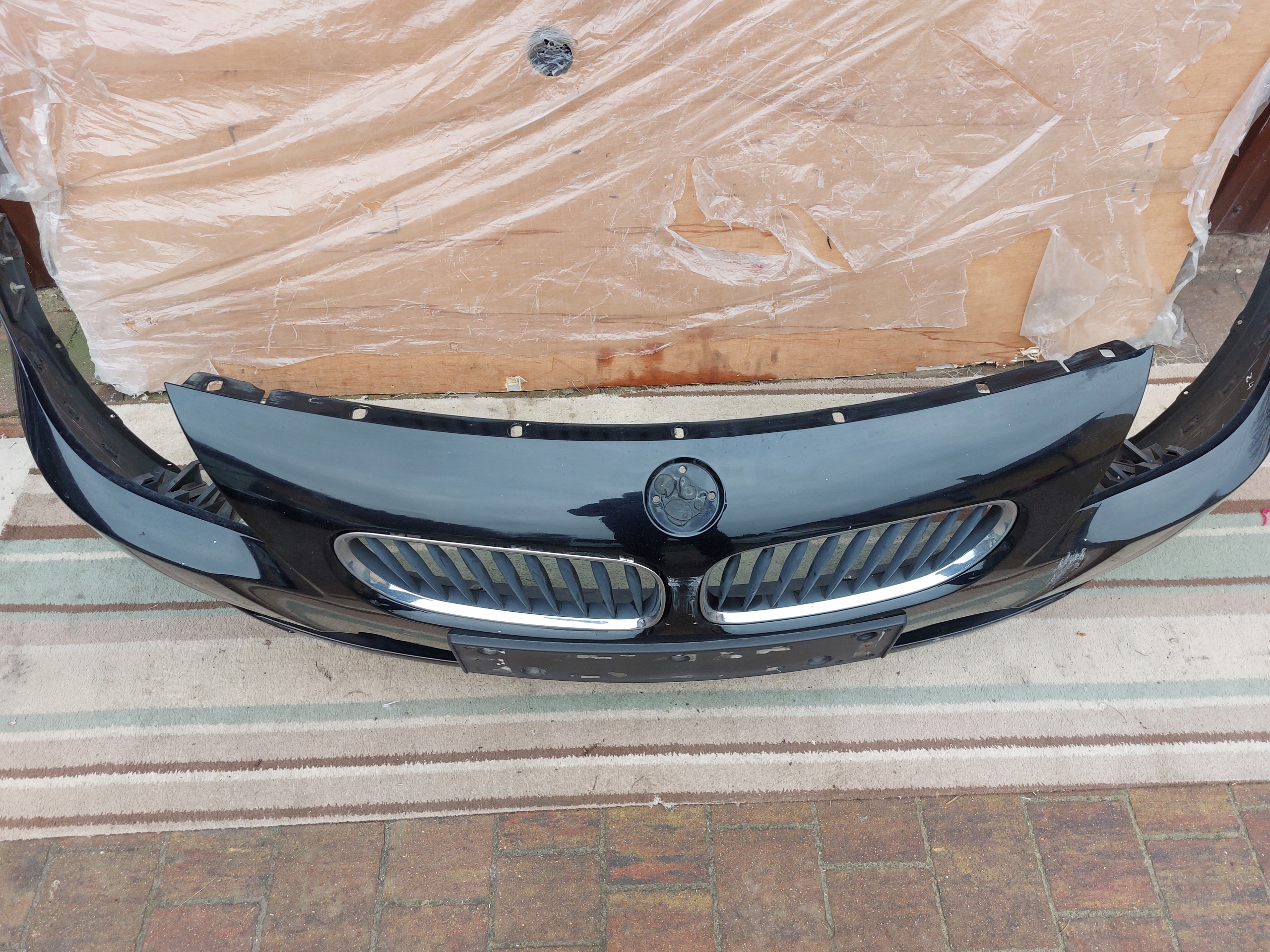 BMW Z4 E85 E86 LIFT 06-09 nárazník předek přední cerný 668
