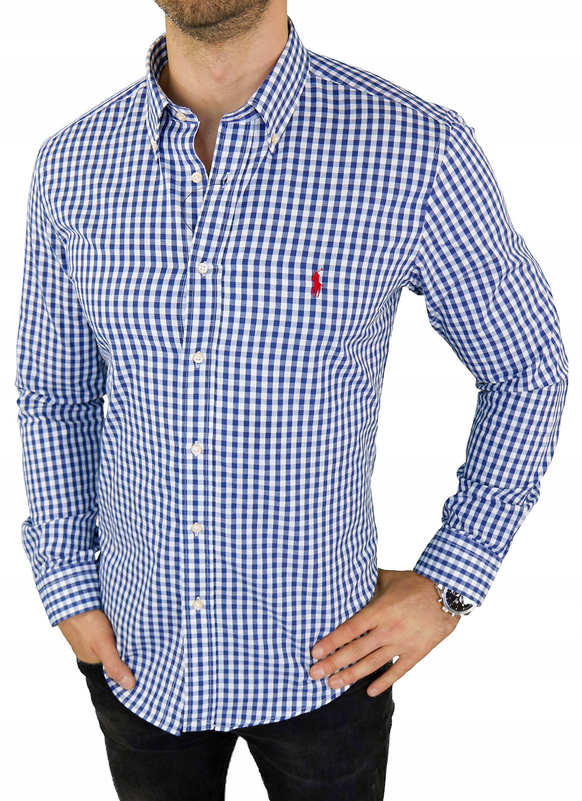 

11 Koszula Ralph Lauren Polo Kratka Slim Fit L
