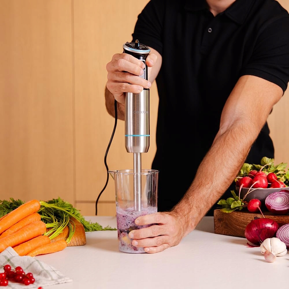 Ruční mixér z oceli Cecotec Power Neutron 1100MAX, výkonný šlehací metla