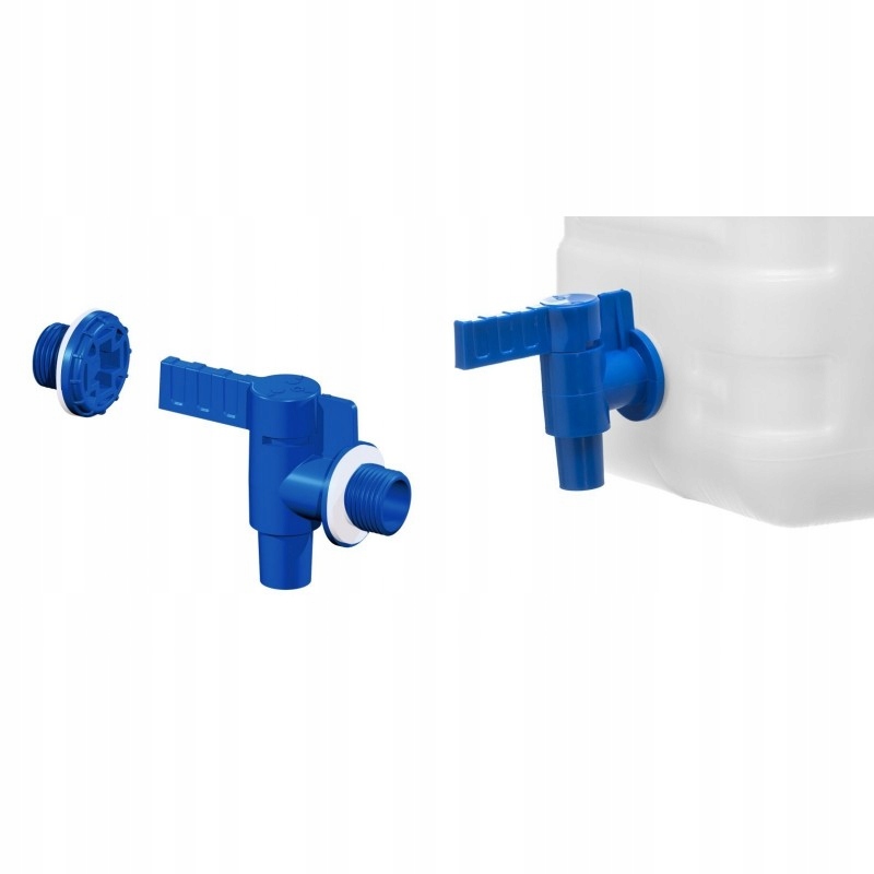 

Kran Kranik Plastikowy 1/2" Zaślepka Zapasowy