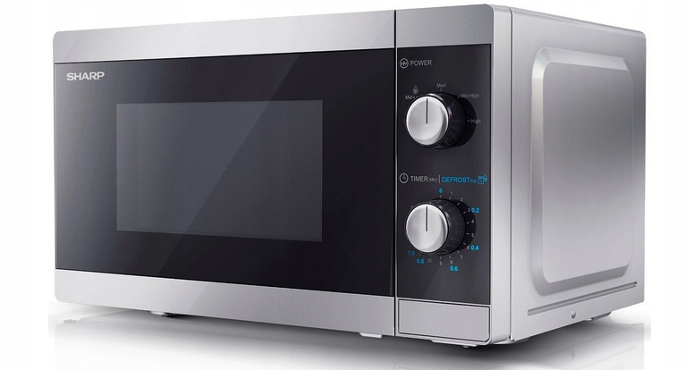 Kuchenka mikrofalowa Sharp YC-MS01ES SREBRNA