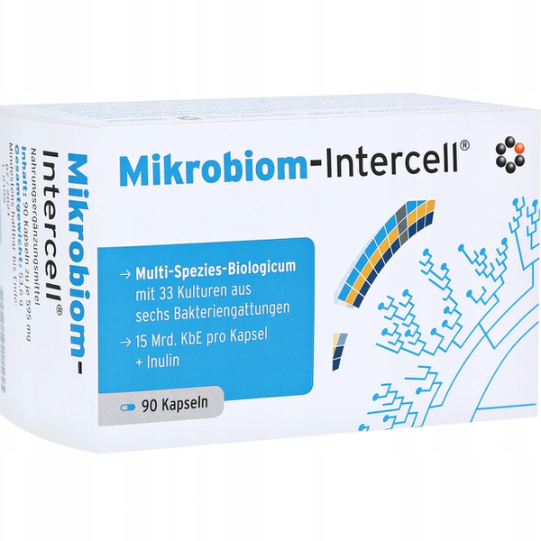 Intercell Mikrobiom PROBIOTYKI 90 kaps. Marka Mito-Pharma