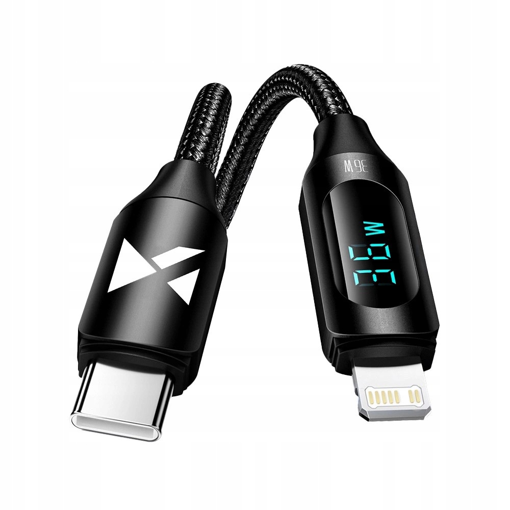 Kabel Wozinsky WUCLC1 Lightning Usb-c 36W 480Mb/s 1m czarny
