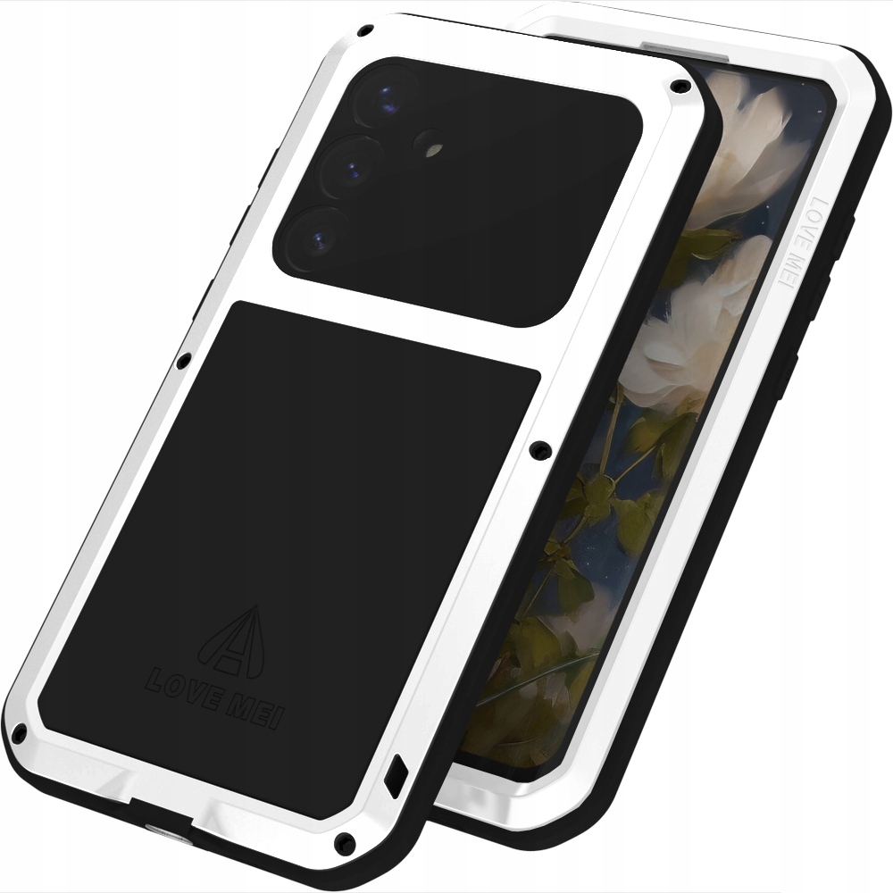 Pouzdro Love Mei sklo pro Galaxy S25 Plus, pancéřové pouzdro na telefon