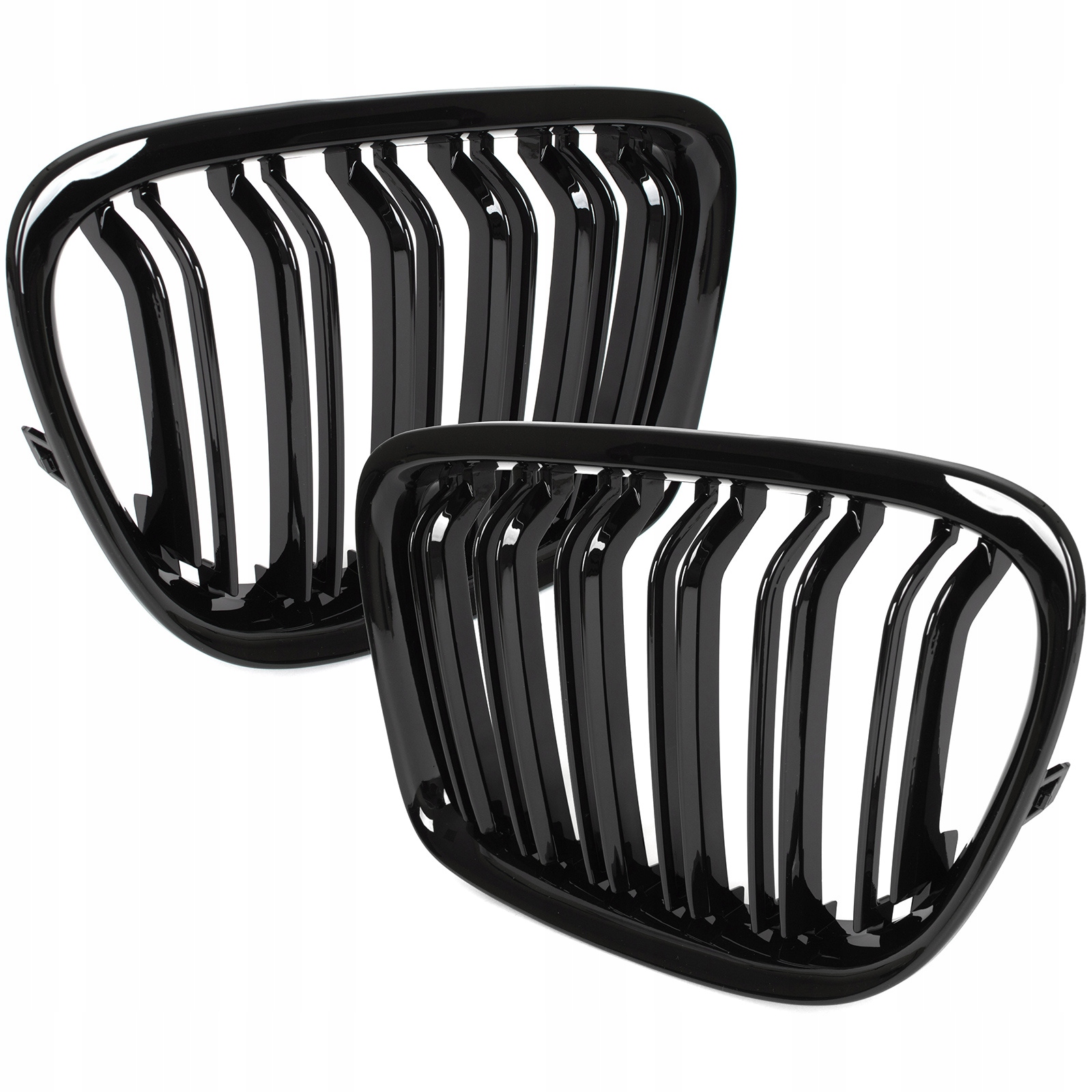 Atrapa Nerki Grill Mřížka pro Bmw X1 E84 Black Lesklá