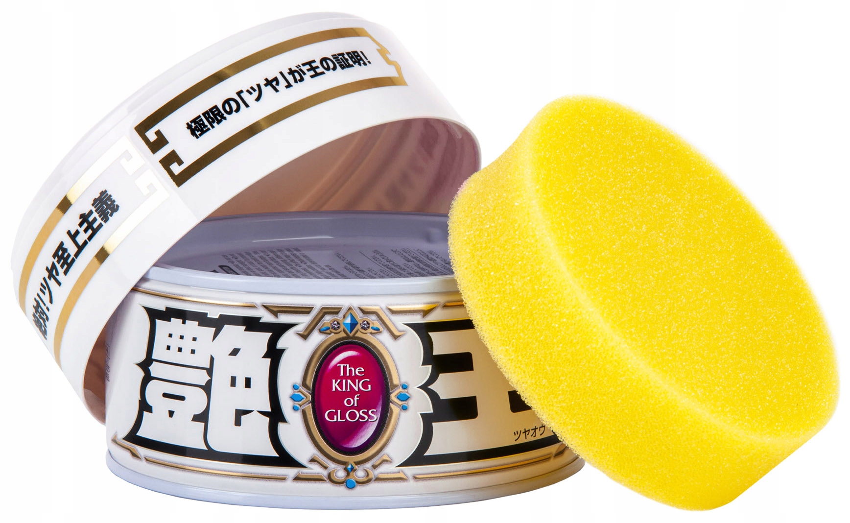 

Miękki Wosk Soft99 The King of Gloss White 300g