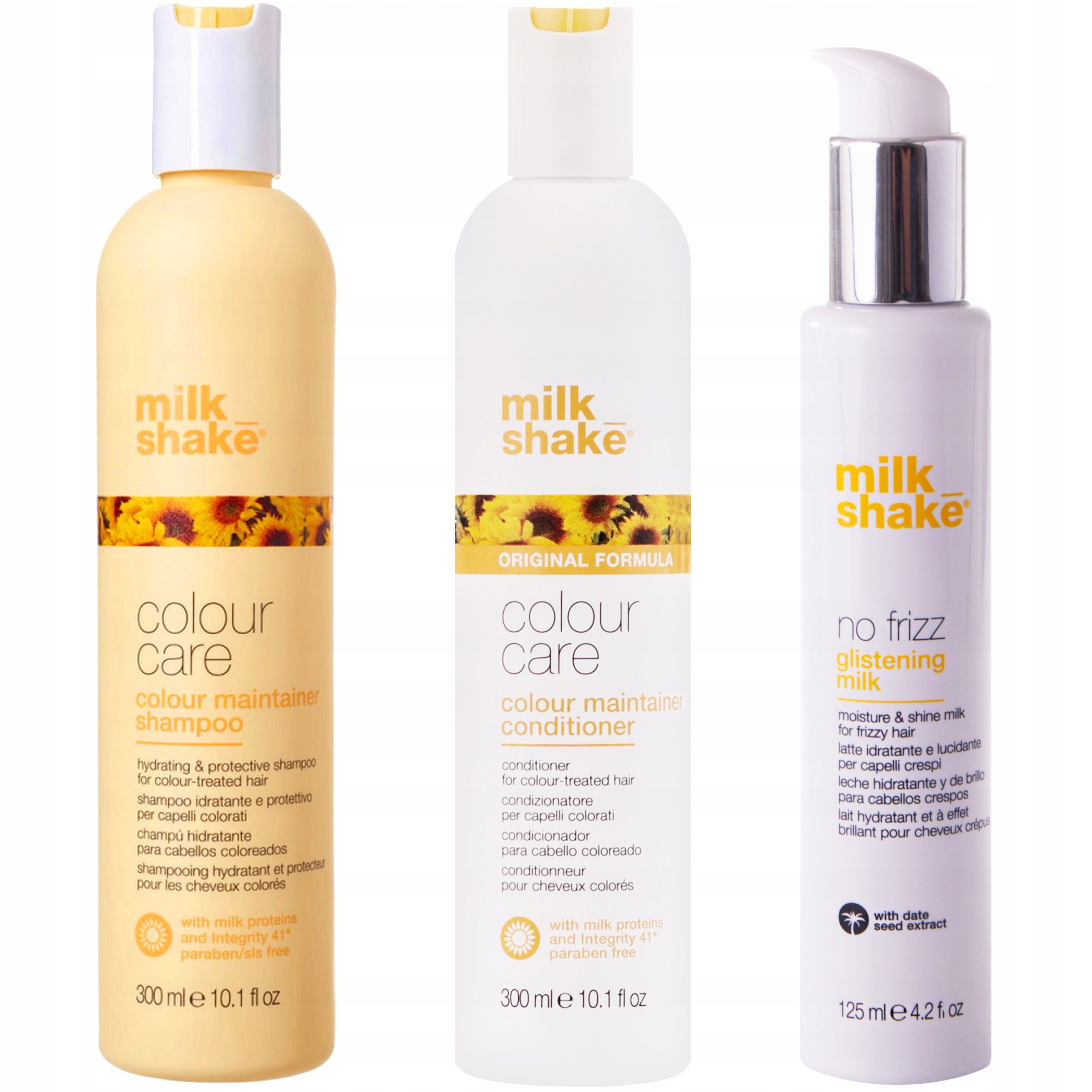 Milk Shake sada pro barvené vlasy – šampon, kondicionér a mléko