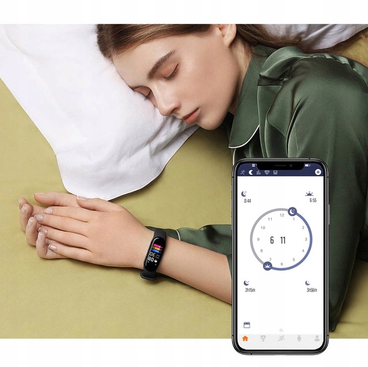 SMARTBAND M7 SMARTWATCH OPASKA SPORTOWA BAND PROFI Lokalizator GPS tak