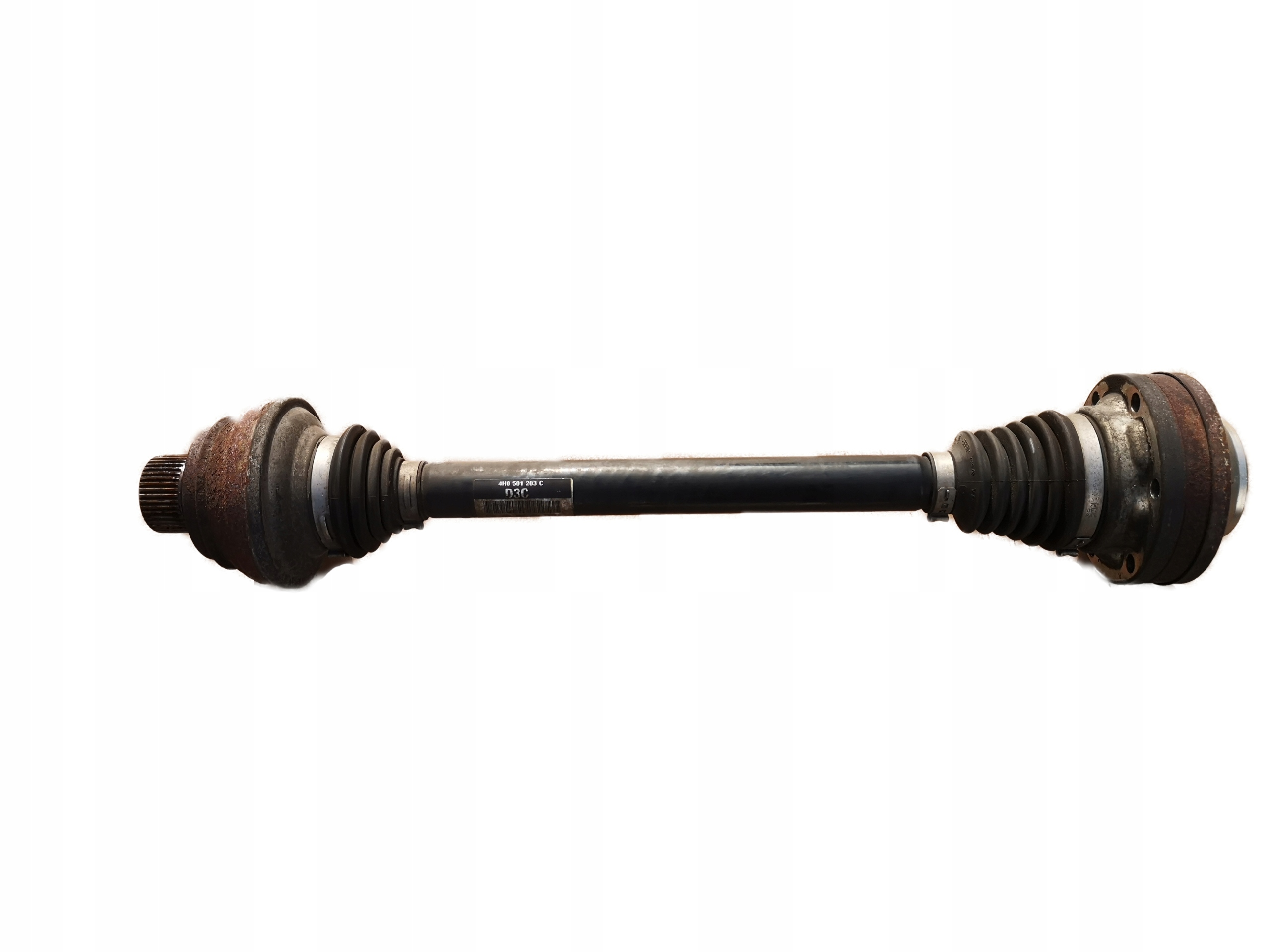 AUDI A8 4H D4 semi-axis left rear part 4H0501203C