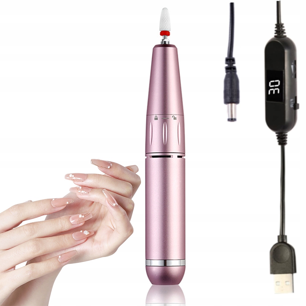 Bruska Vrtačka Na Nehty Manikúra Profesionální Přenosná Pen