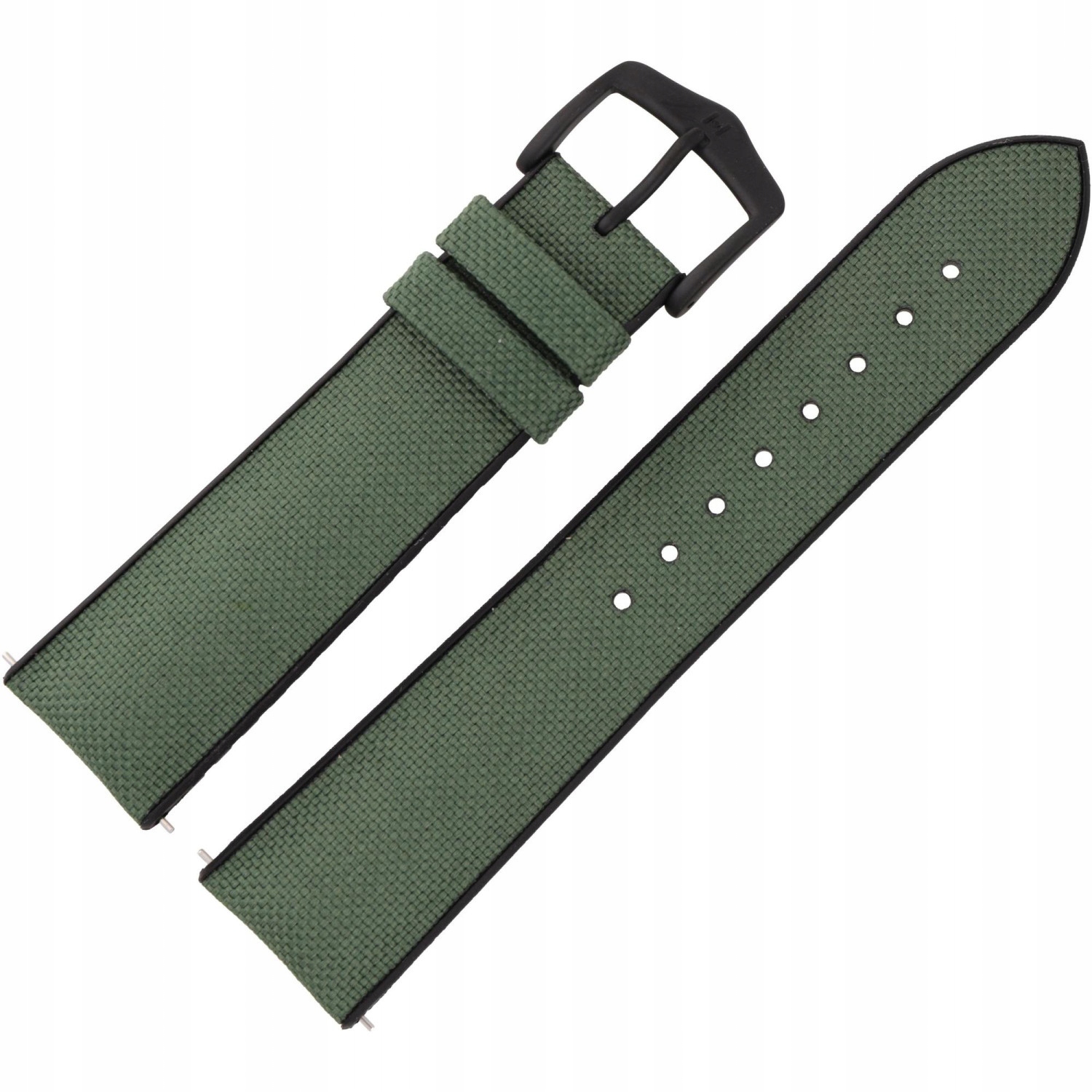 Pásek k hodinkám Hirsch 0925090045-5-22 zelený 22 mm
