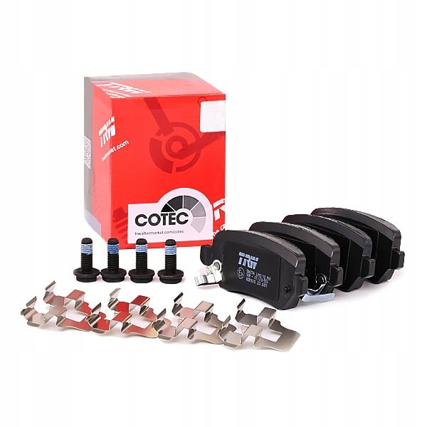 Гальмівні колодки KPL задні TRW GDB1515