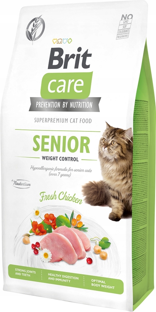 Brit Care Cat Grain-Free Senior Weight Control 7 kg