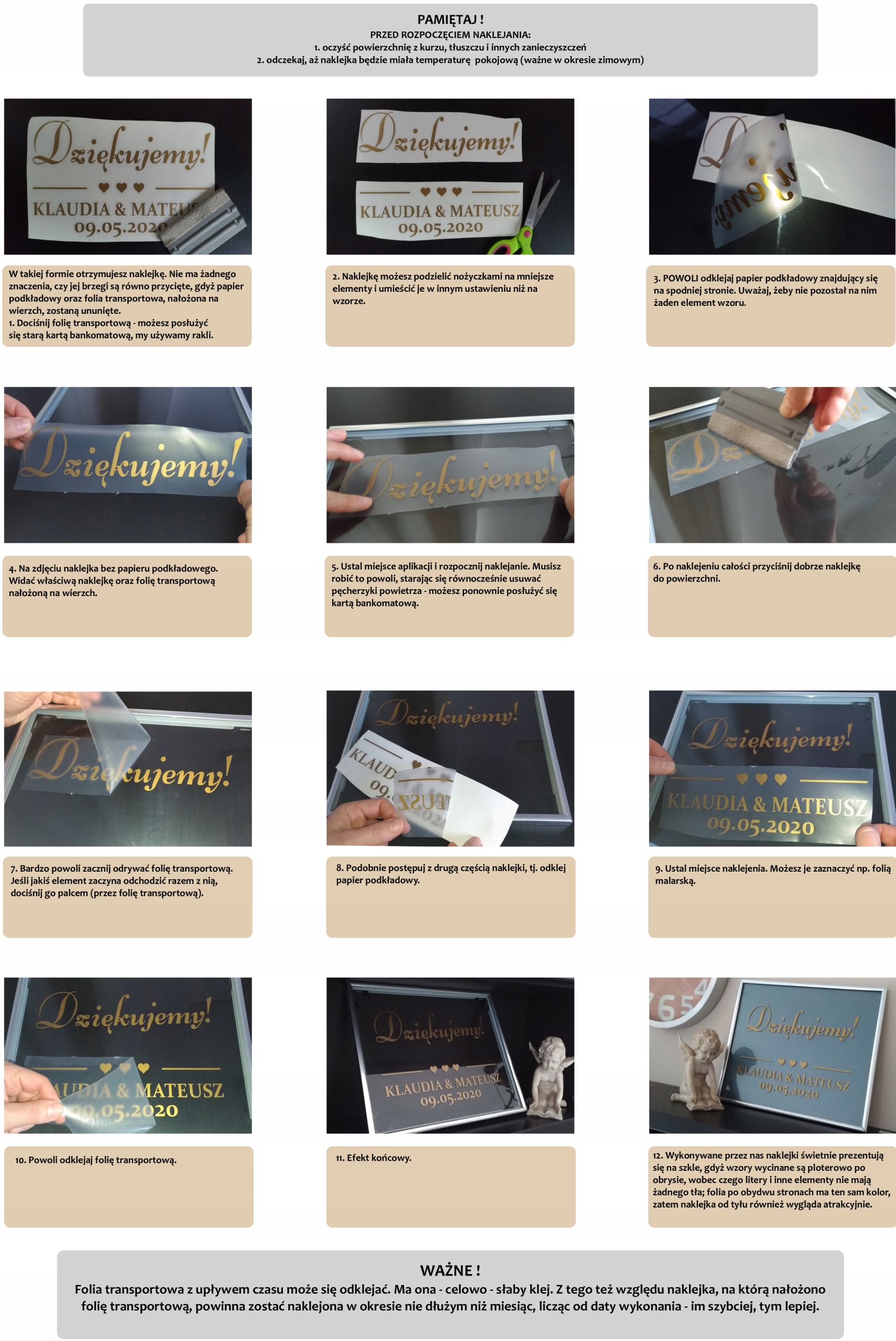 naklejka I wszystko będzie git gitara Marka Commelin