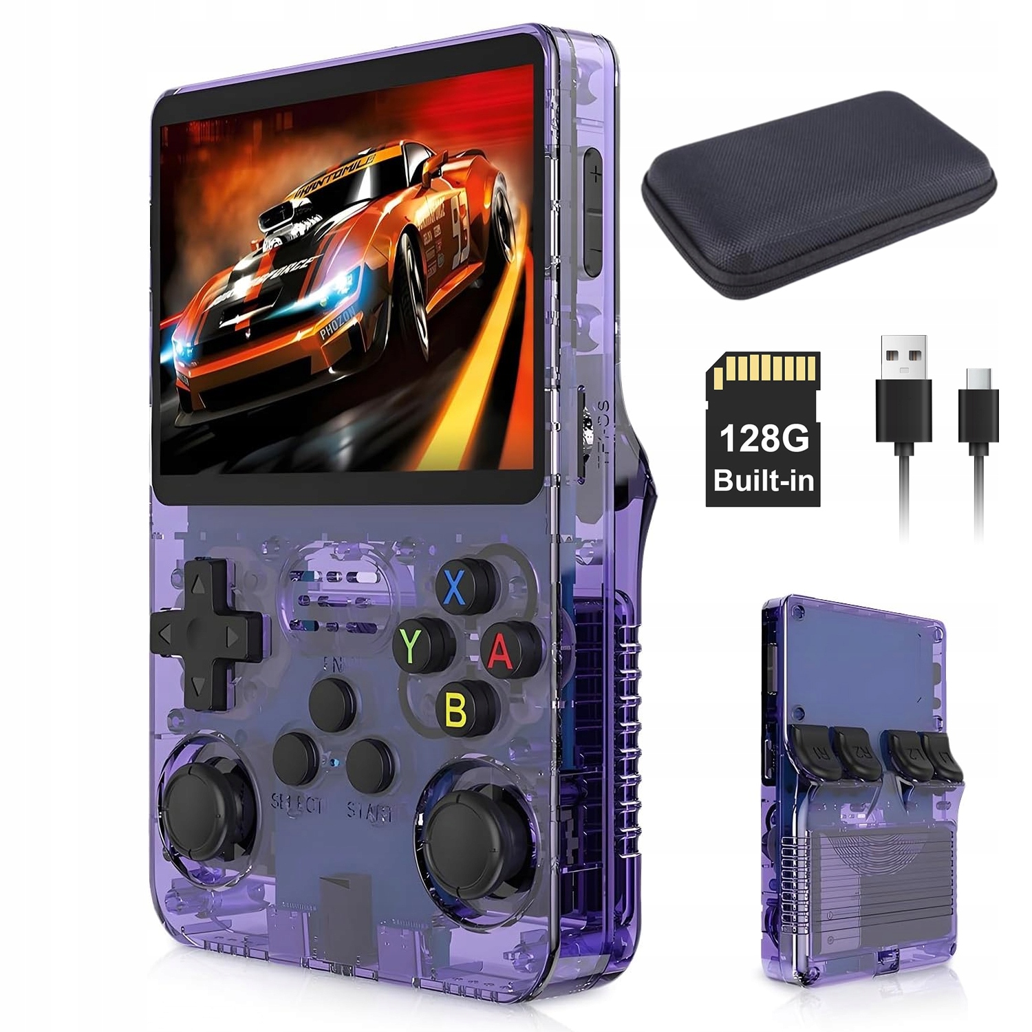 Konsola Retro 21000GIER Mini Konsola Przenośna Gra Telewizyjna 128GB