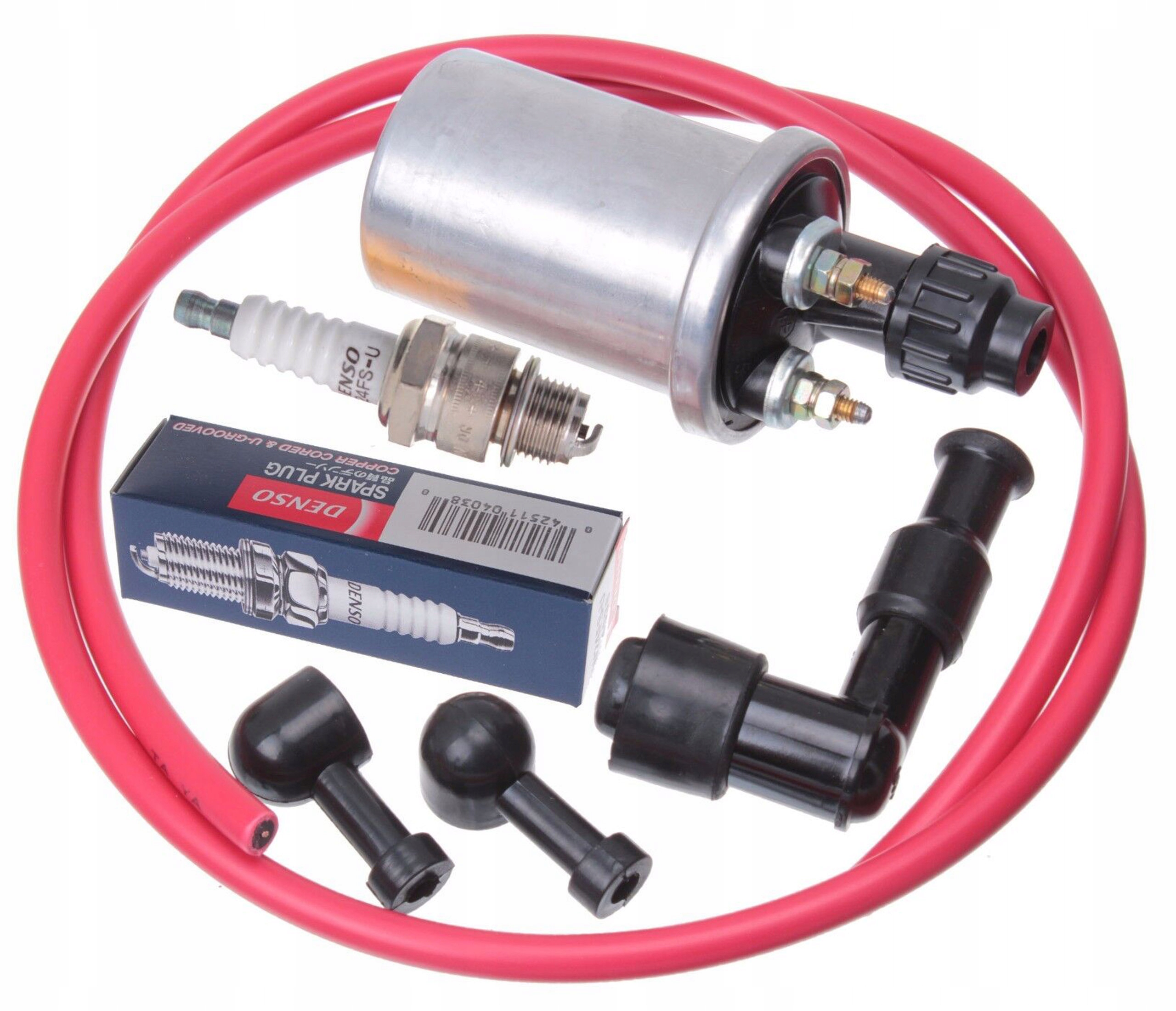 Świeca Fajka Przewód Cewka Zapłonowa Zapłon Elektronik 6V 12 SIMSON S51 SR