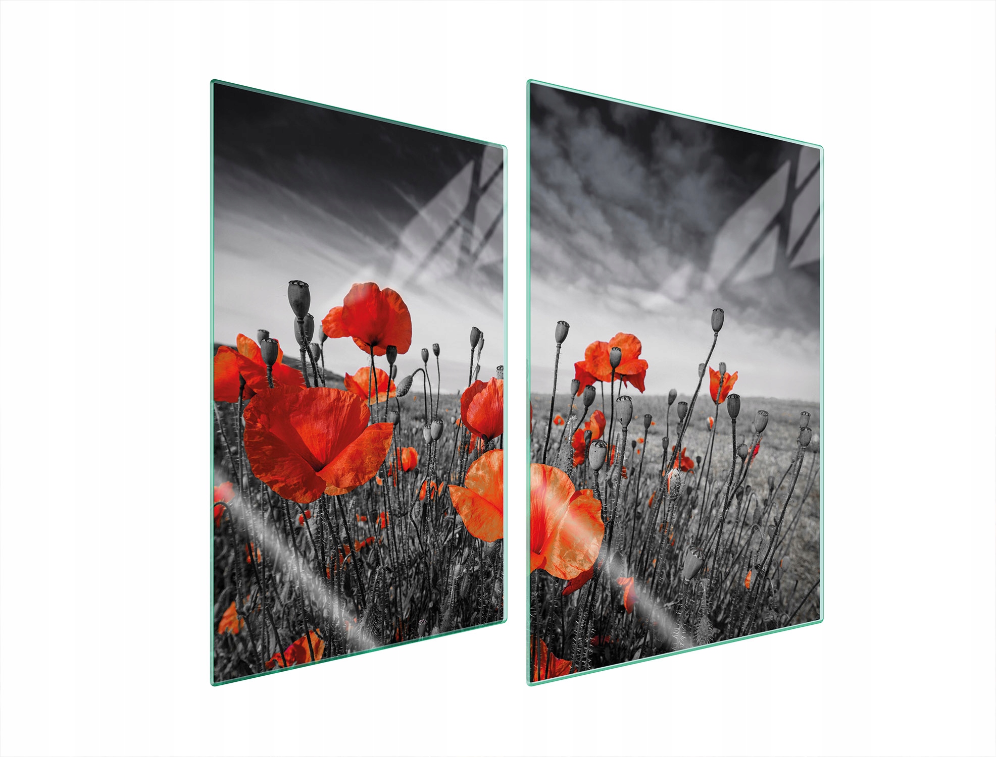 Skleněná Ochranná Deska Do Kuchyně 2x35x52 Maki Tvrzené Sklo