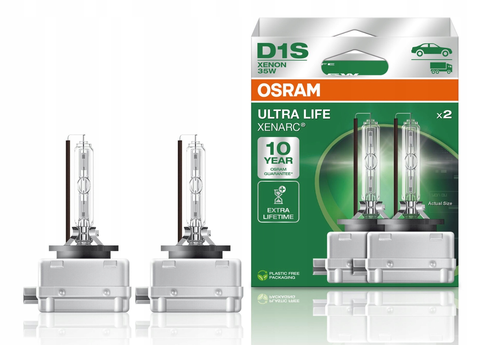 Osram Xenarc Ultra Life D1S xenónové výbojky, PK32d-2, 2ks