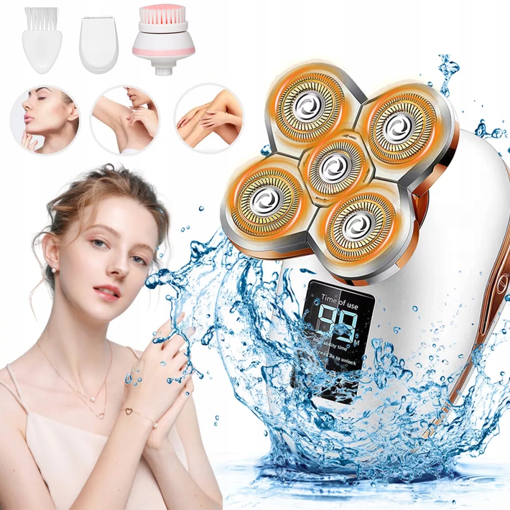 Trymer Golarka Damska Depilator Trymer Maszynka Do Ciała Bikini Nóg Pach