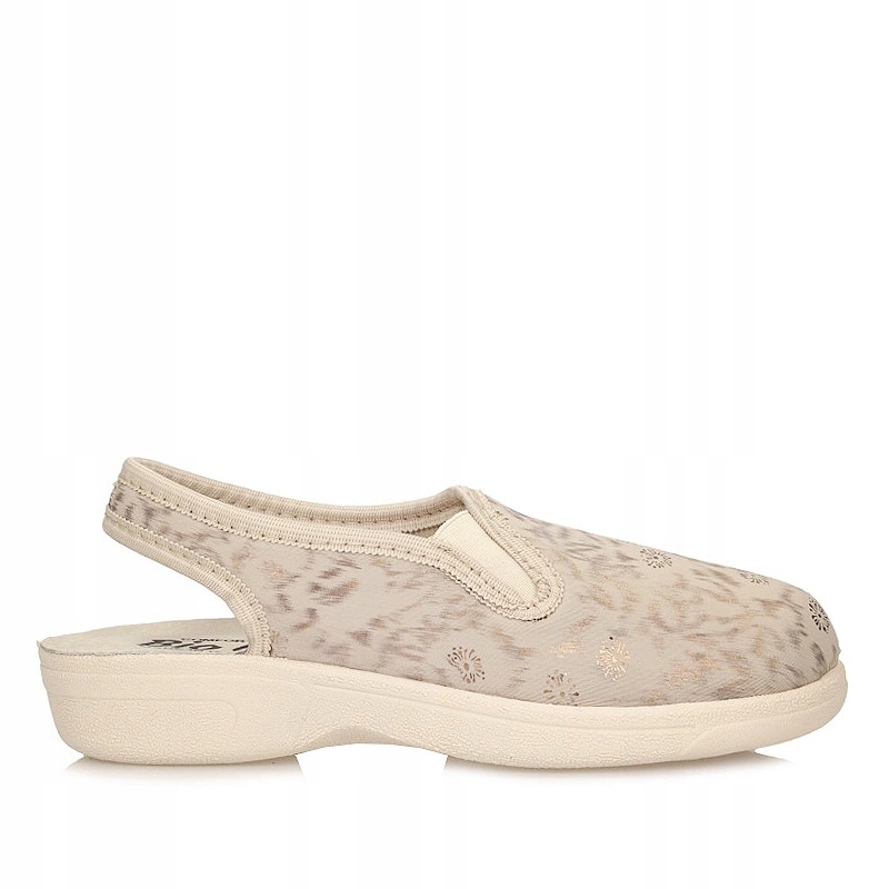 Zdravotní sandály na halušky Liber Light 1458 Memory Beige lycra