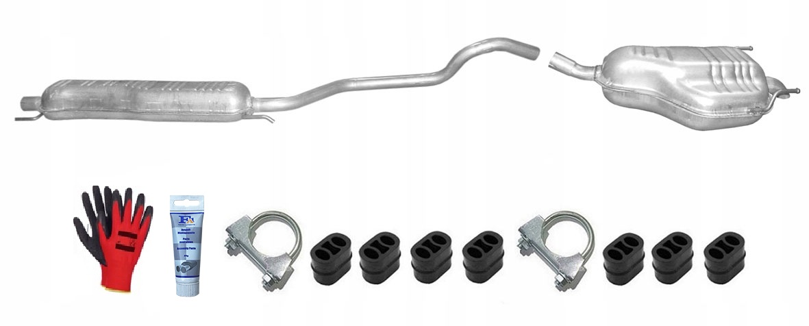 Opel Zafira B 1.6i16V 1.8i16V 2.2i16V sada tlumičů bonus