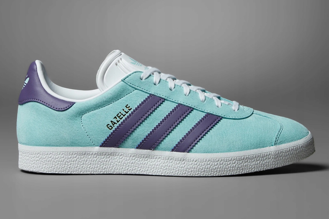 Boty Adidas Gazelle Clear Aqua Tech Purple IG0668 vel. 44 2/3