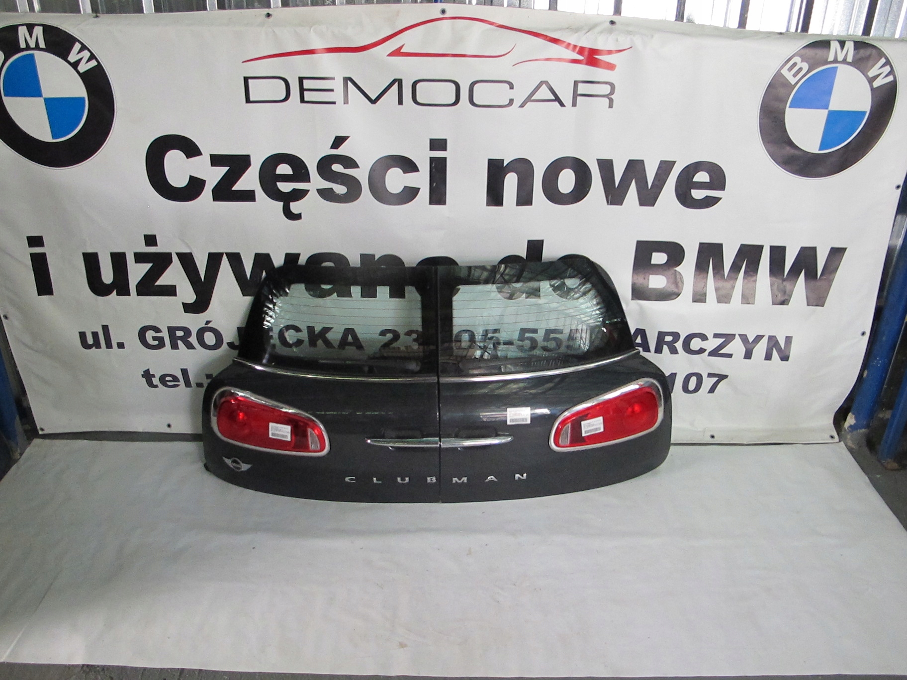 KLAPA TYŁ DO MINI CLUBMAN F54