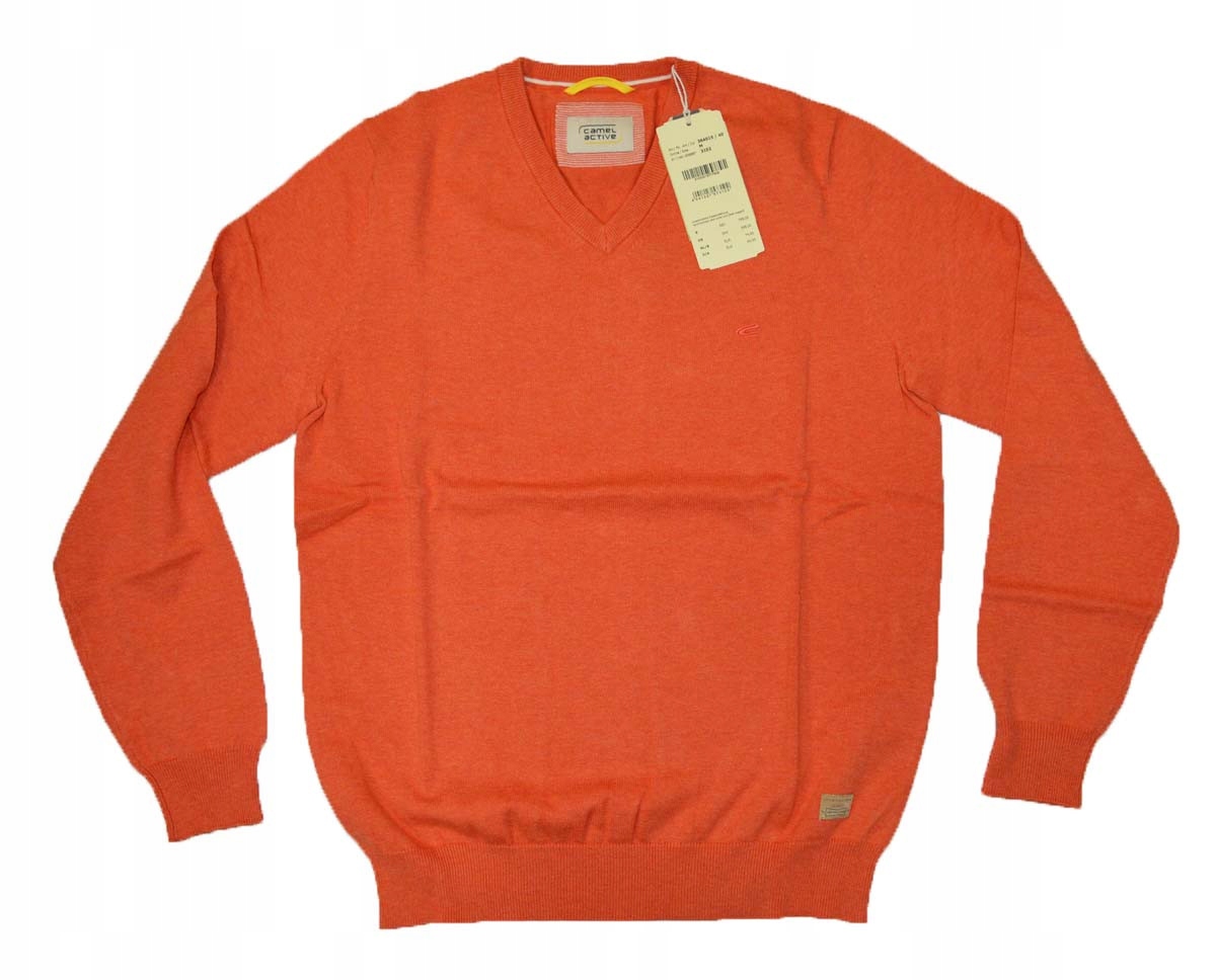 

Camel Active bawełna sweter V-neck serek M