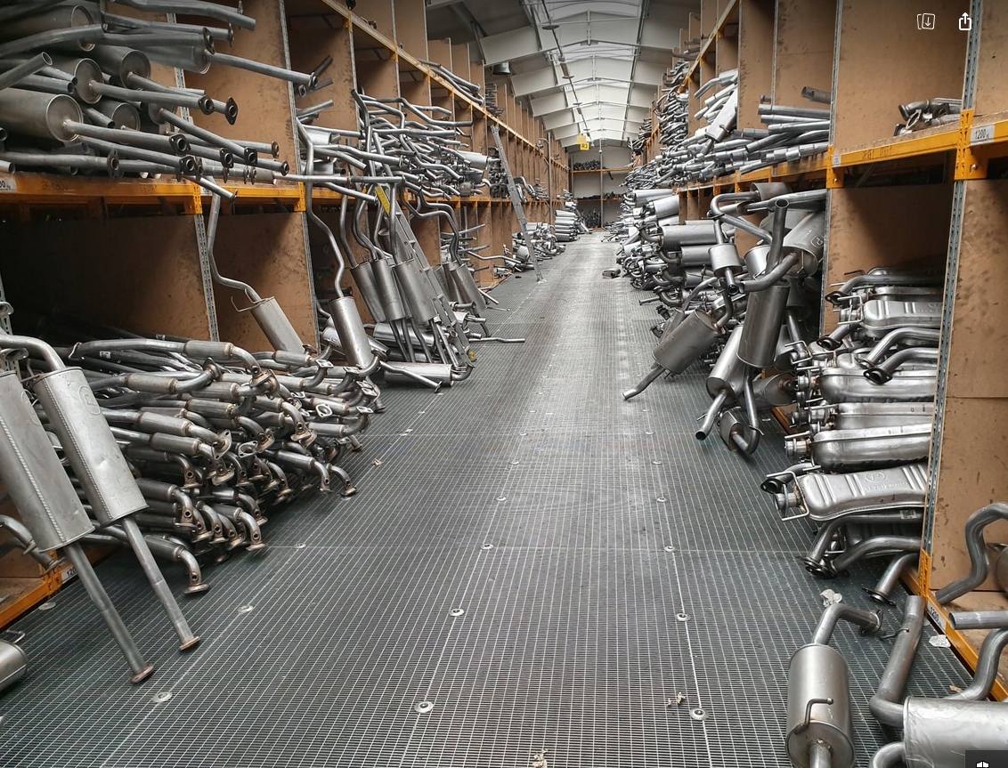 FORD GALAXY 1.9 TDi TŁUMIKI ŚRODKOWY KOŃCOWY Producent części Polmostrów