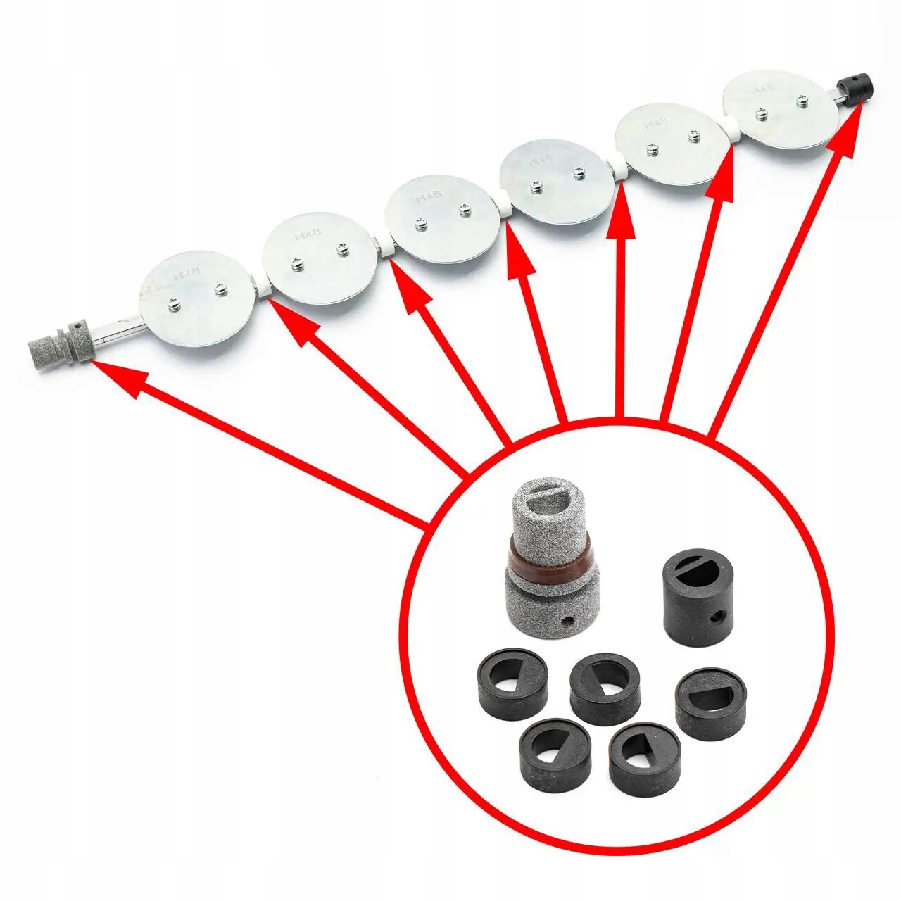 Panevky, pouzdra pro sací potrubí Mitsubishi 3.8 L, 6G75, MN135871