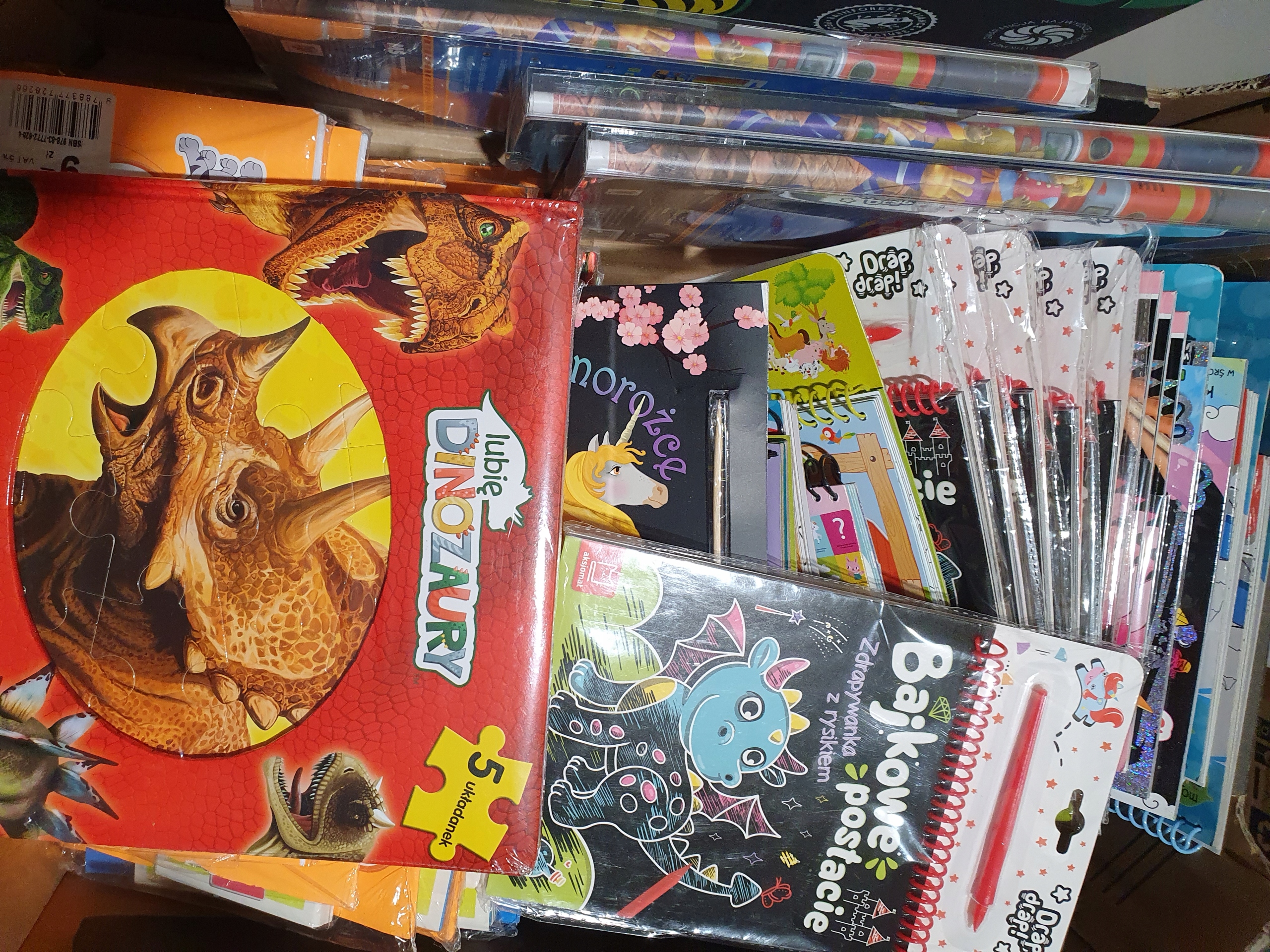 10 książeczek dla dzieci nowe bajki kolorowanki łamigłówki Kod producenta AW-962903