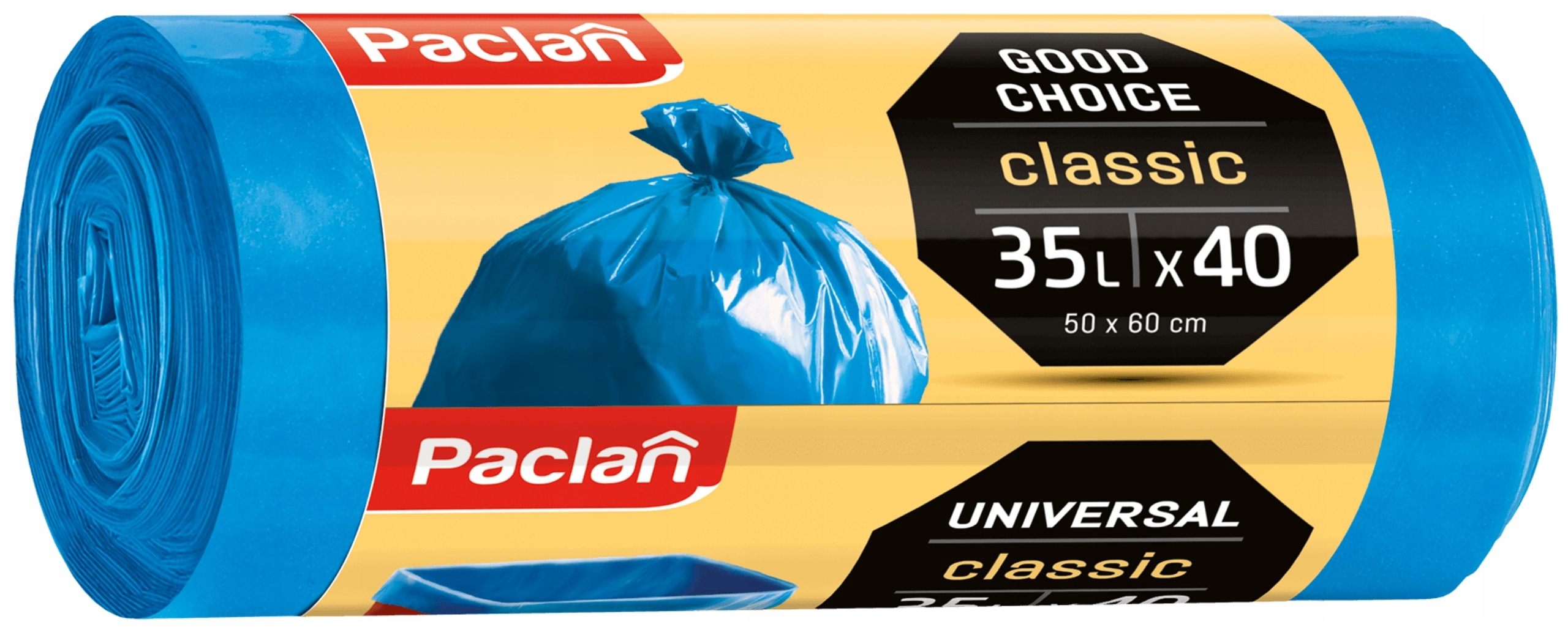 

Worki Na Śmieci Paclan Classic 35L 40SZT