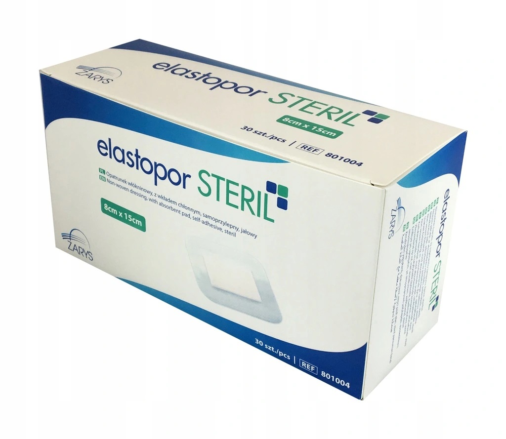 

Elastopor Steril opatrunek jałowy 8 x 15cm 30szt