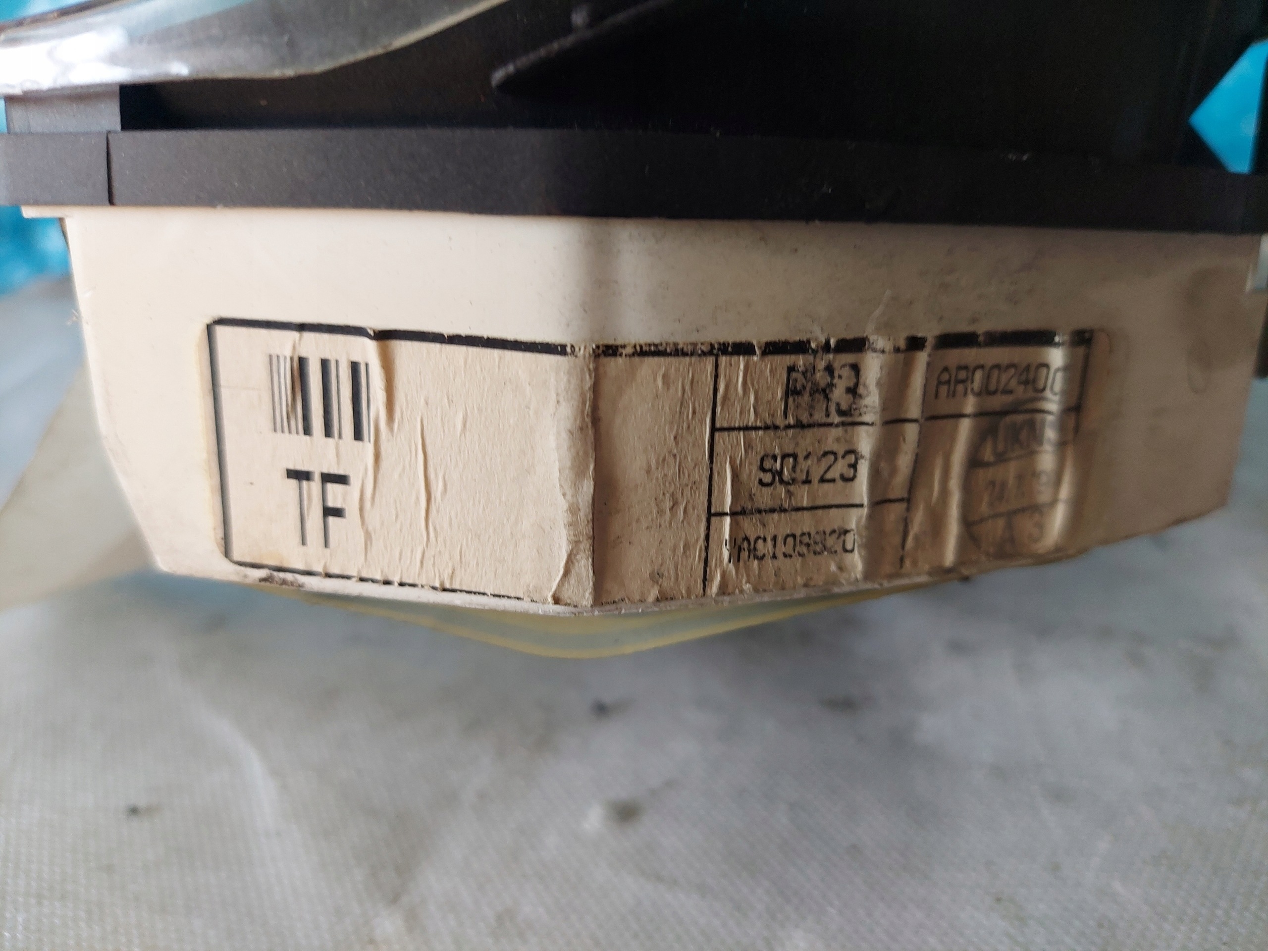dials clock MG MGF 1.8 16V AR0024004