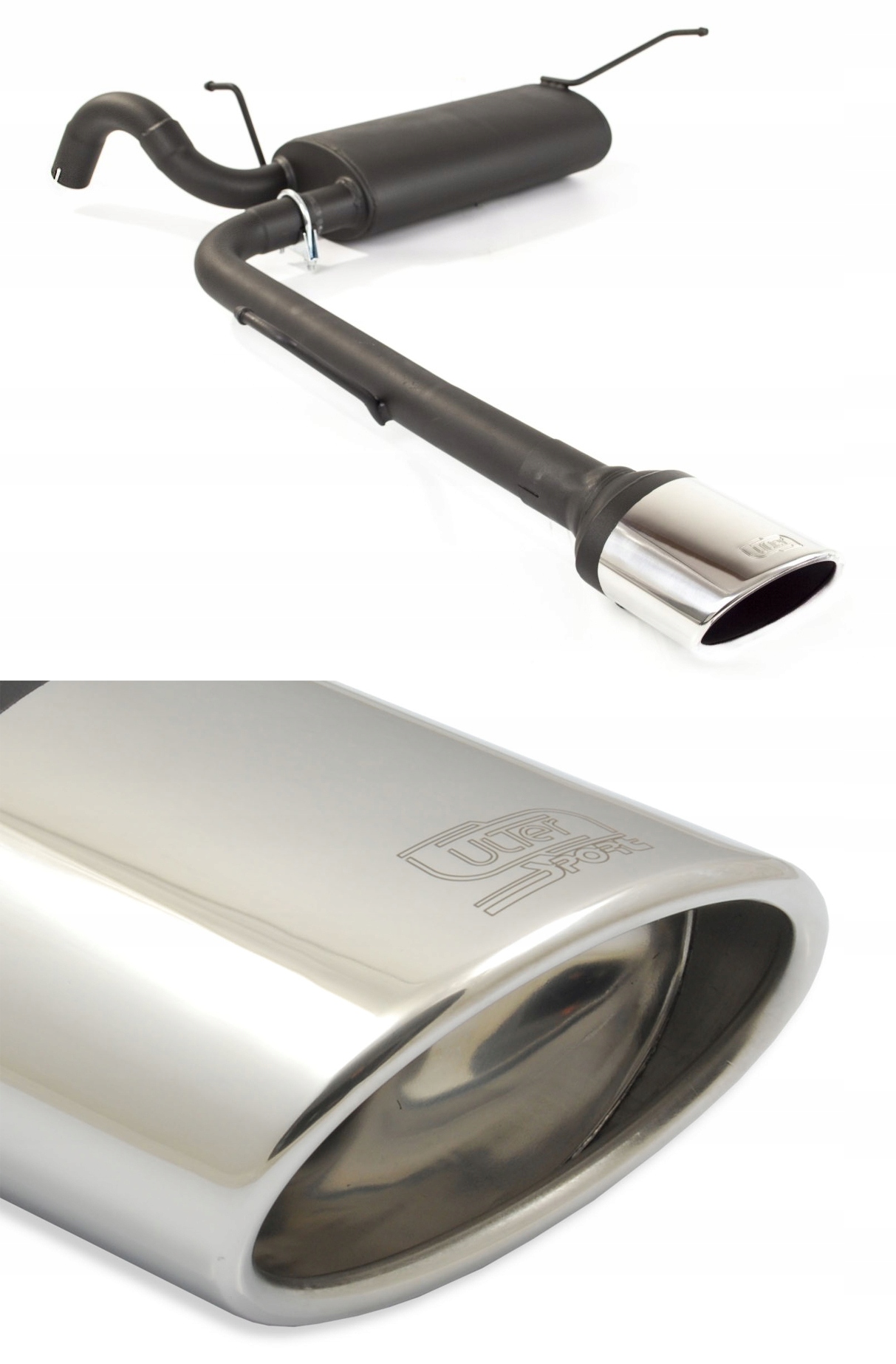 107-128/27 (0) - Спортивний глушник FIAT Tipo 1.4 / з 2016 року / ULTER