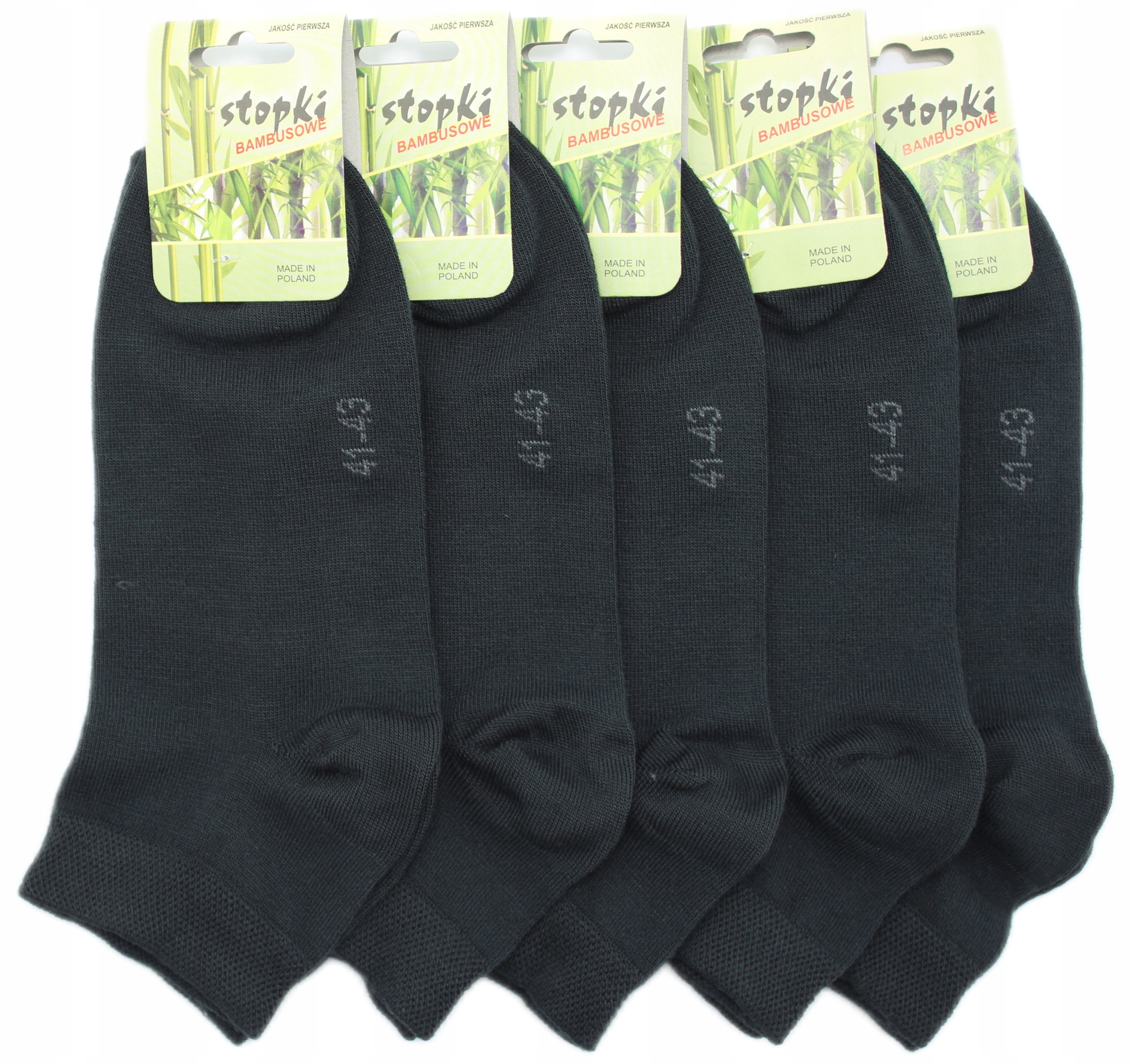 

5x Stopki Bambusowe 41-43 Trwałe Produkt Polski