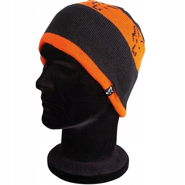 Czapka Zimowa FOX Black/Orange Beanie Marka FOX