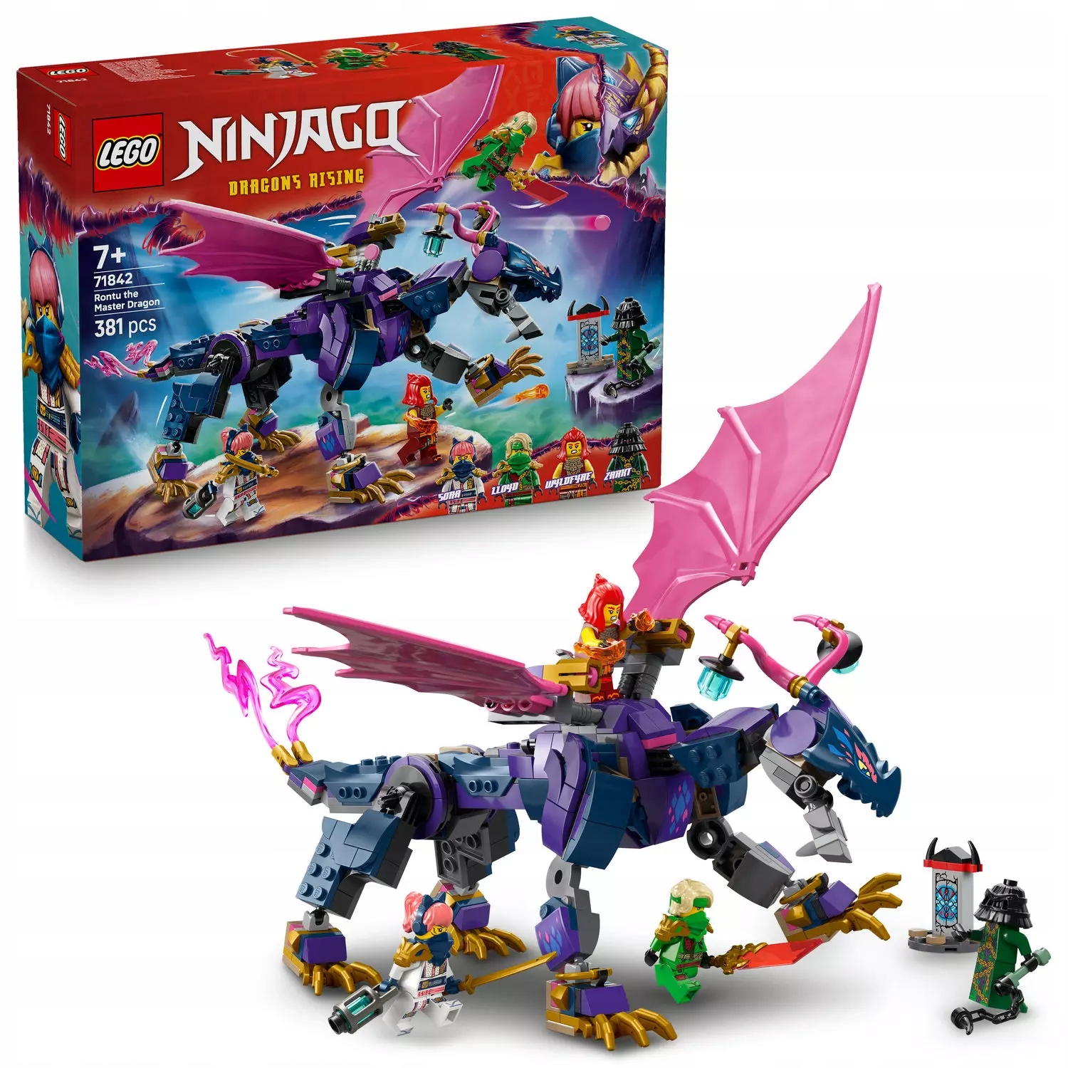 Lego Ninjago Dračí mistr Rontu 71842