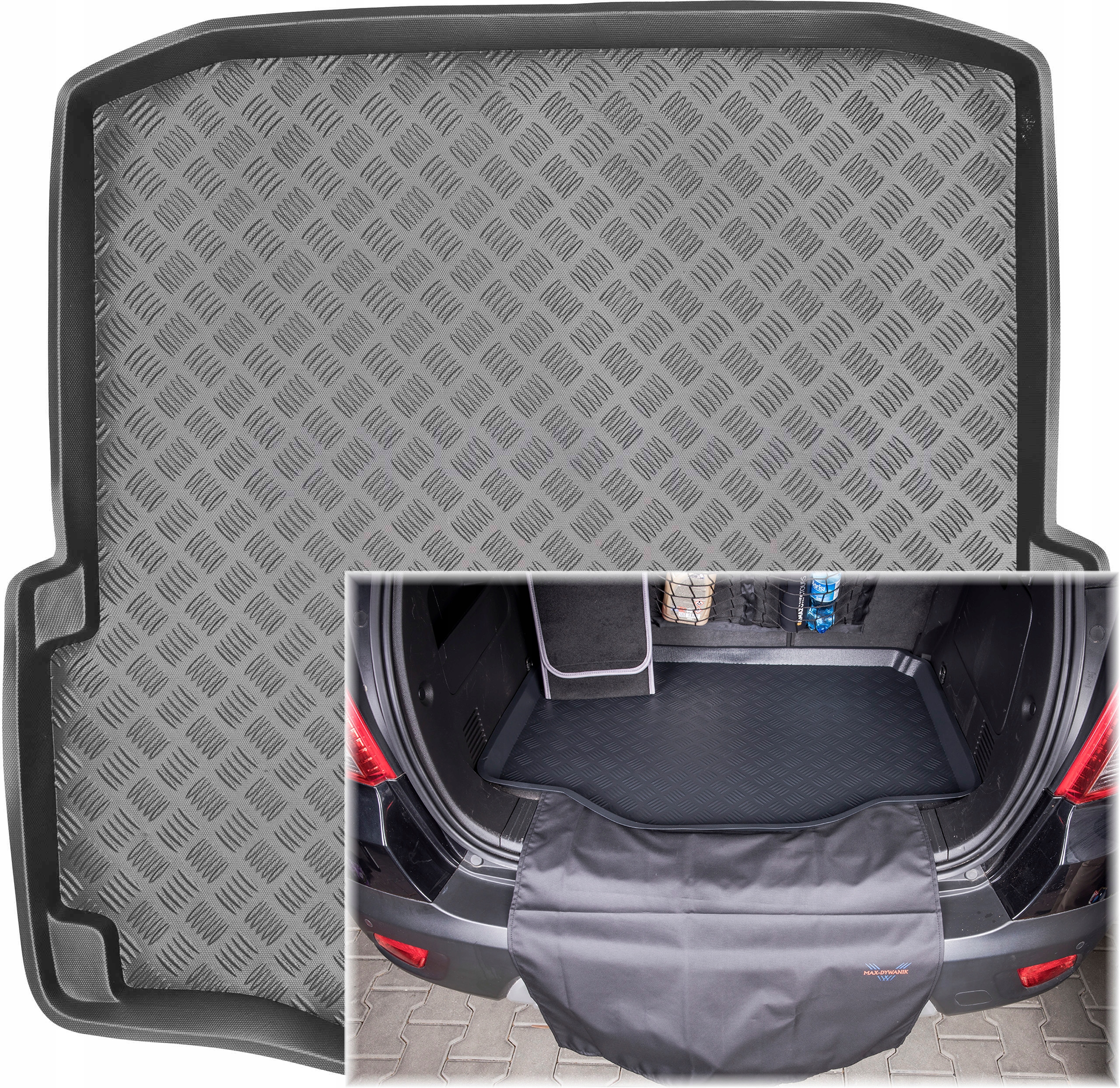 Škoda SuperB II Sedan 09-15 Mata Mix-plast kryt nárazníku