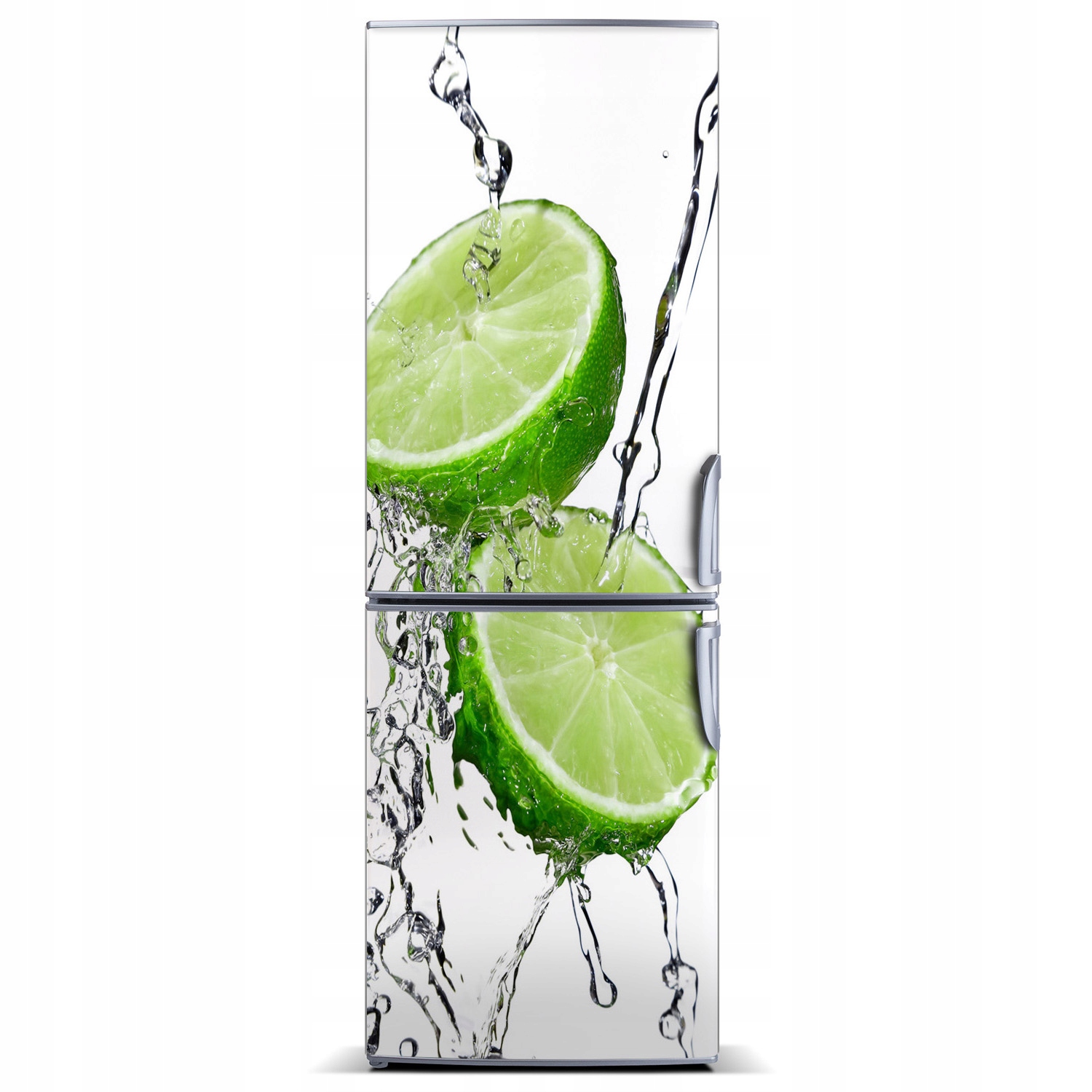 

Naklejka na lodówkę do domu Magnes Limonka 60x180