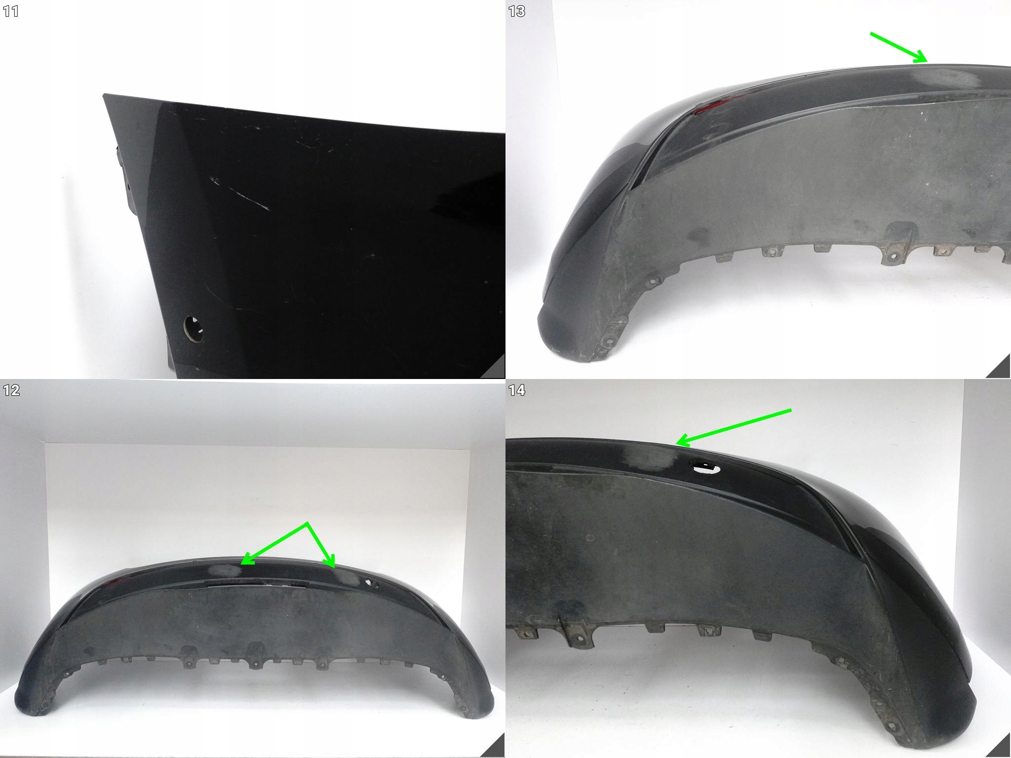 TESLA MODEL Y 20- bumper BUMPER + SPOILER diffuser rear part (6XPDC)